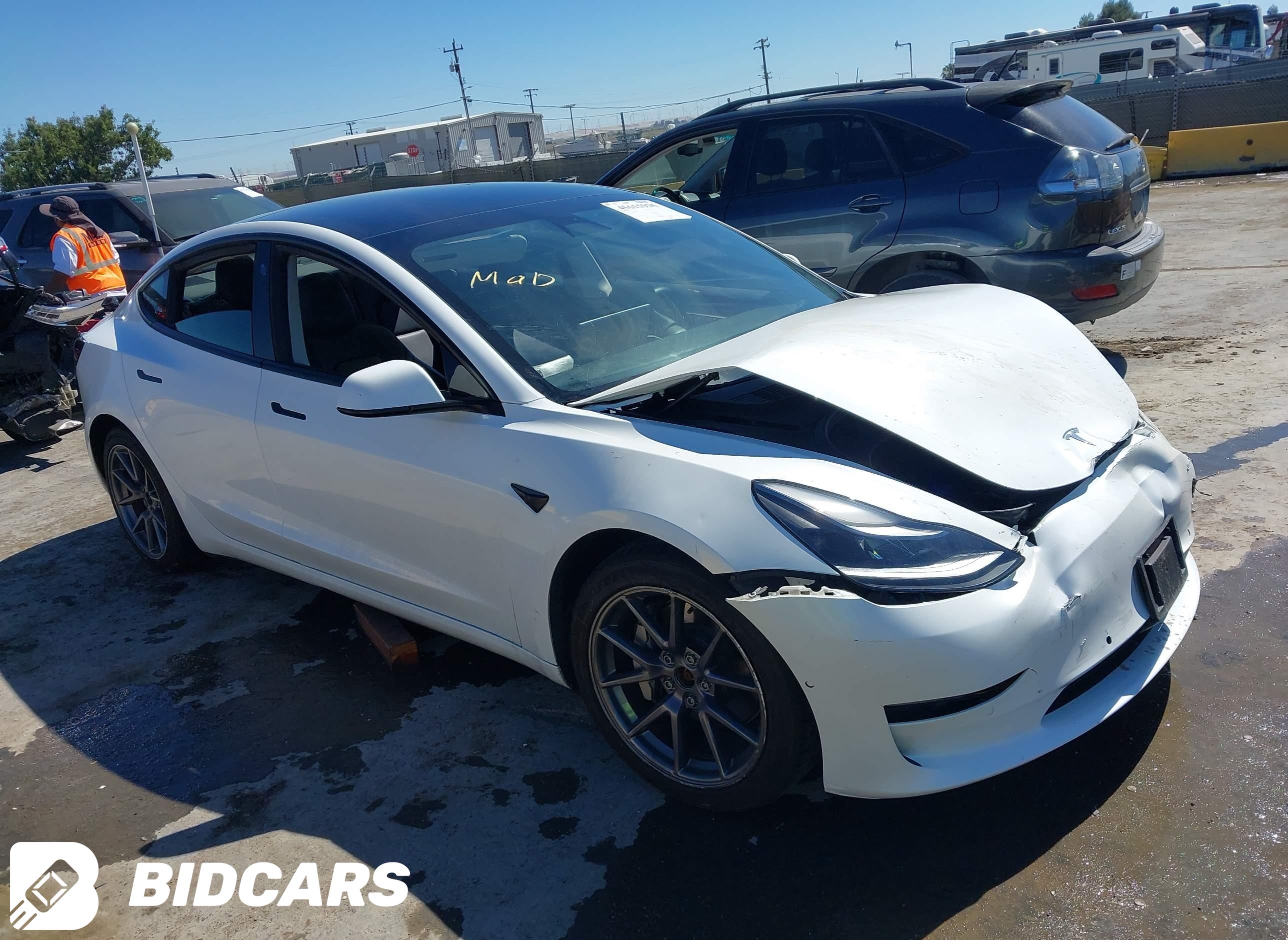 2021 Tesla Model 3, Long Rang...