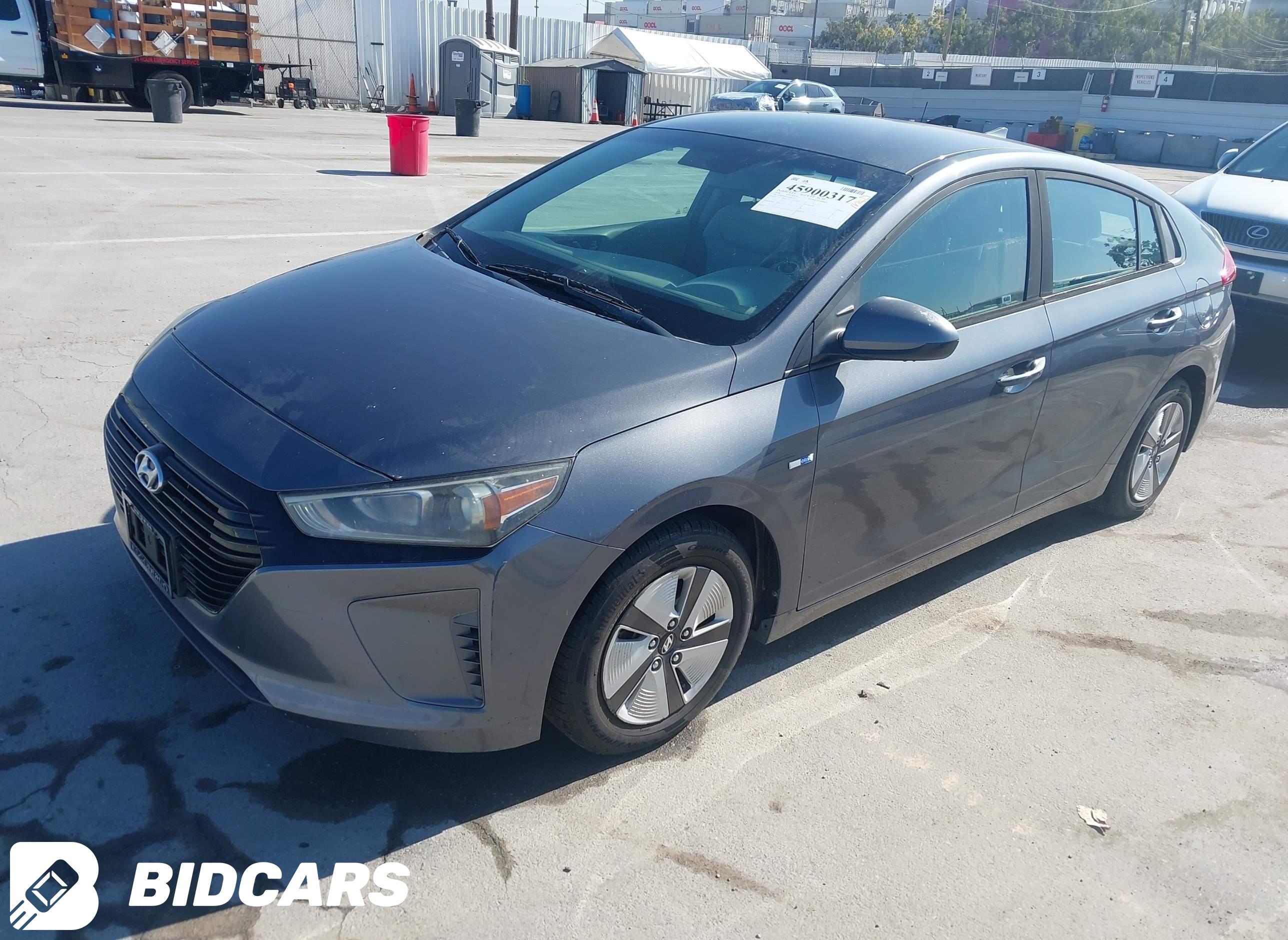 2018 Hyundai Ioniq, Hybrid Blue