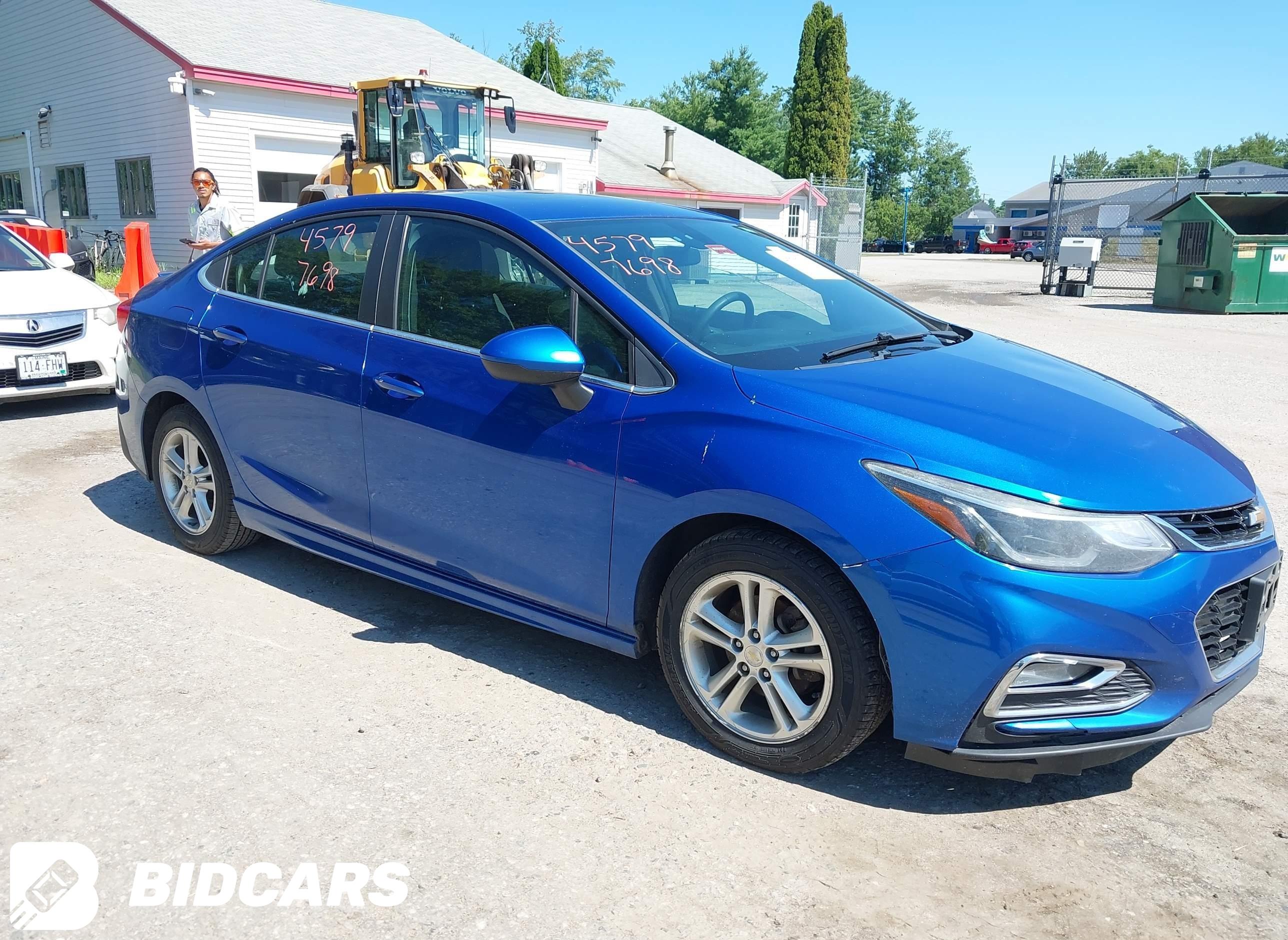 2016 Chevrolet Cruze, Lt Auto