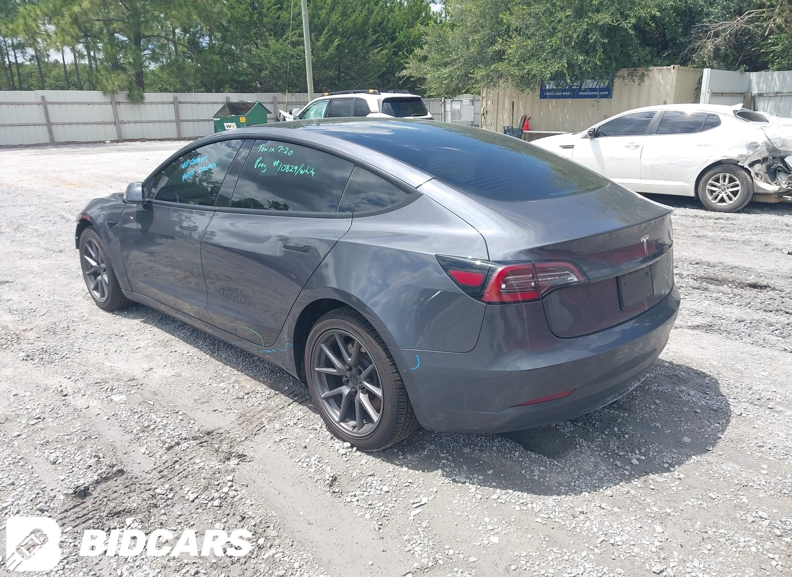 2021 Tesla Model 3, Long Rang...