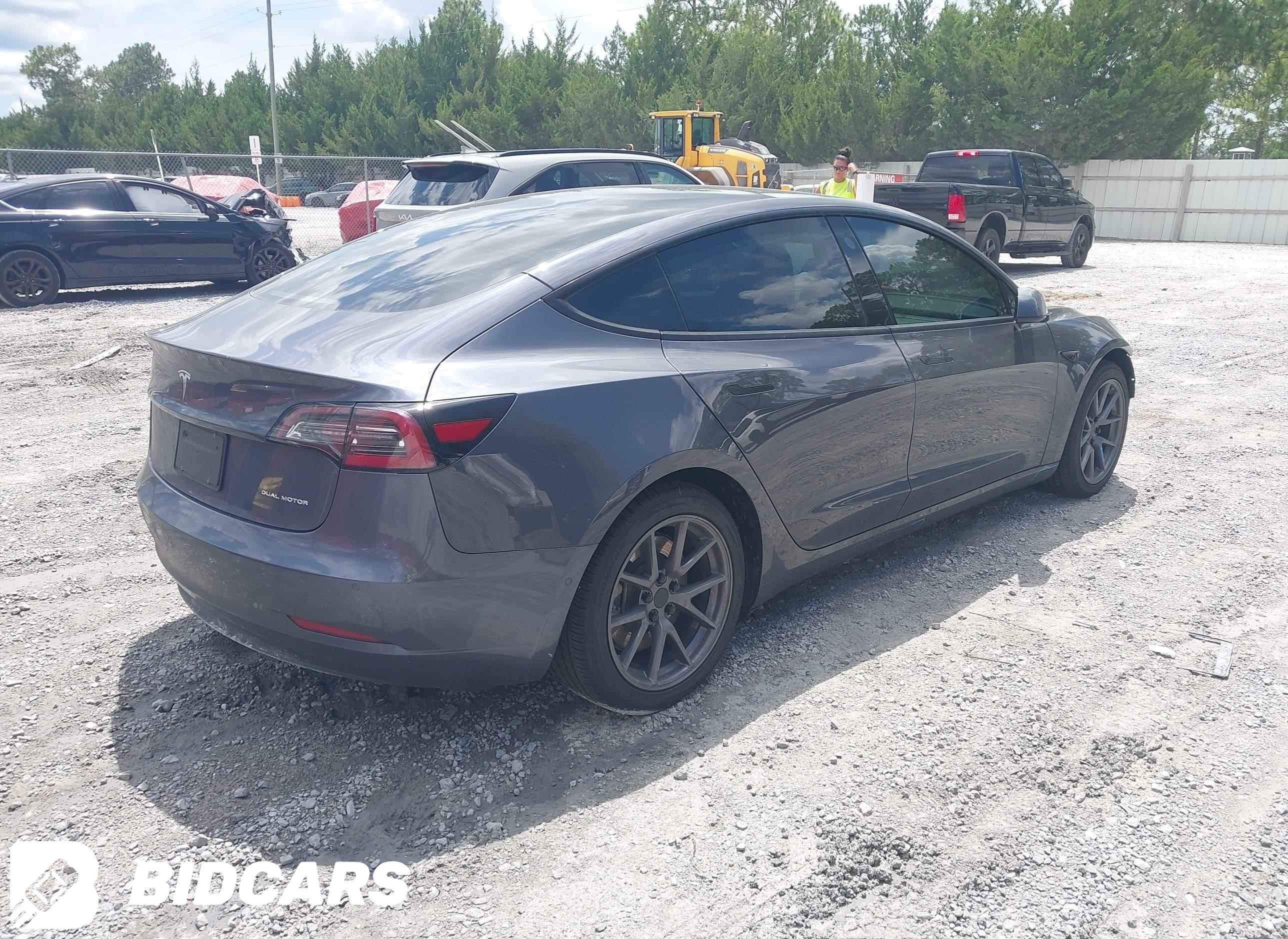 2021 Tesla Model 3, Long Rang...