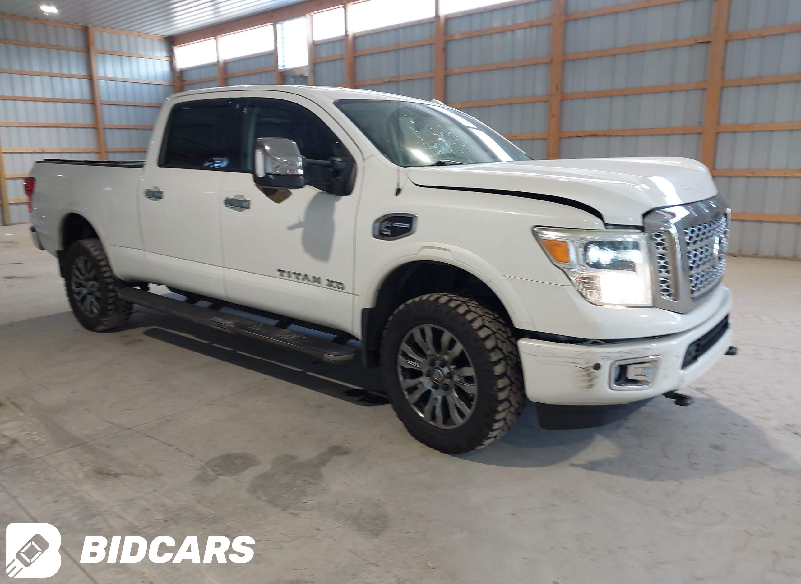 2016 Nissan Titan, XD Platinu...