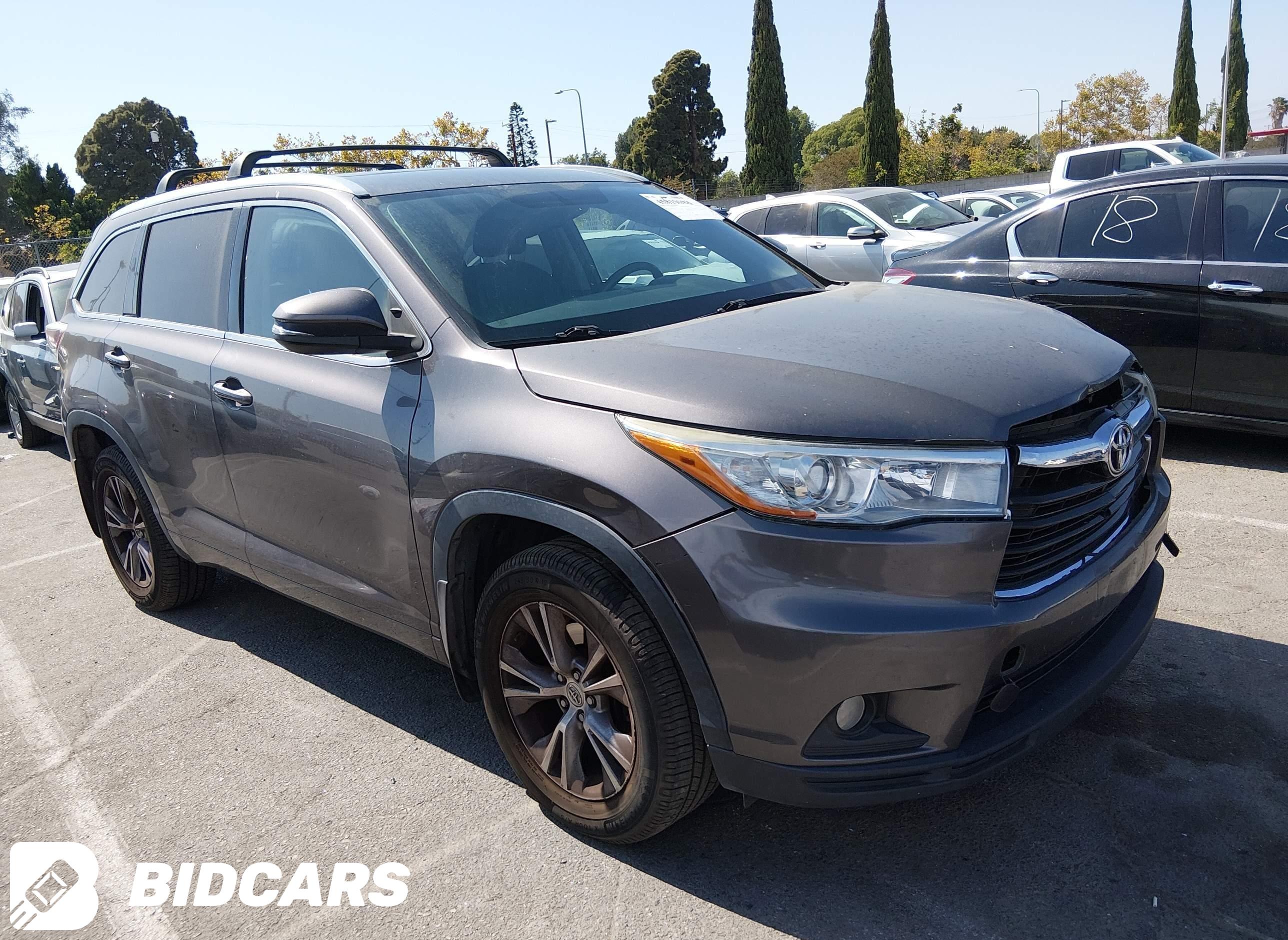 2015 Toyota Highlander, Xle V6