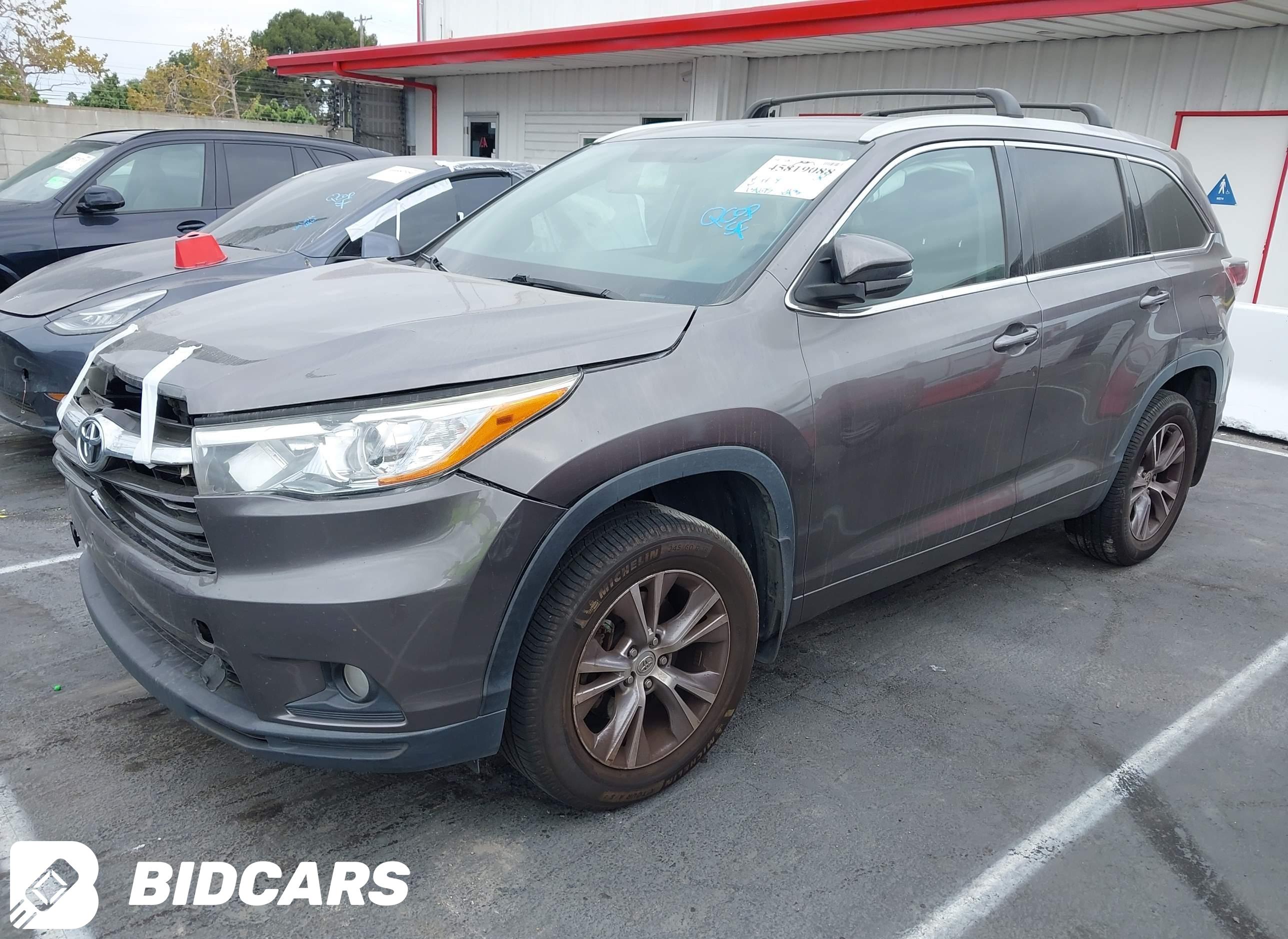 2015 Toyota Highlander, Xle V6