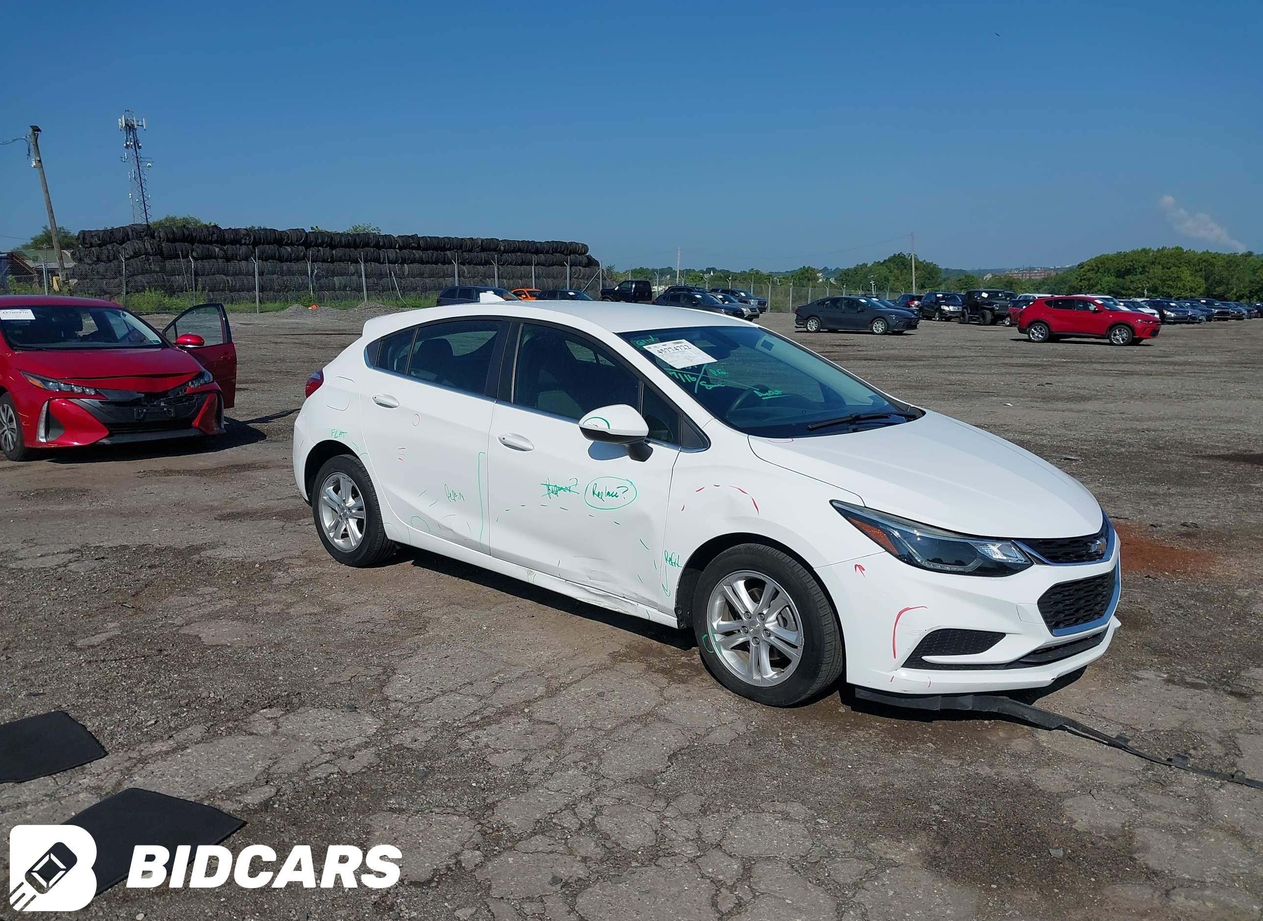 2018 Chevrolet Cruze, Lt Auto