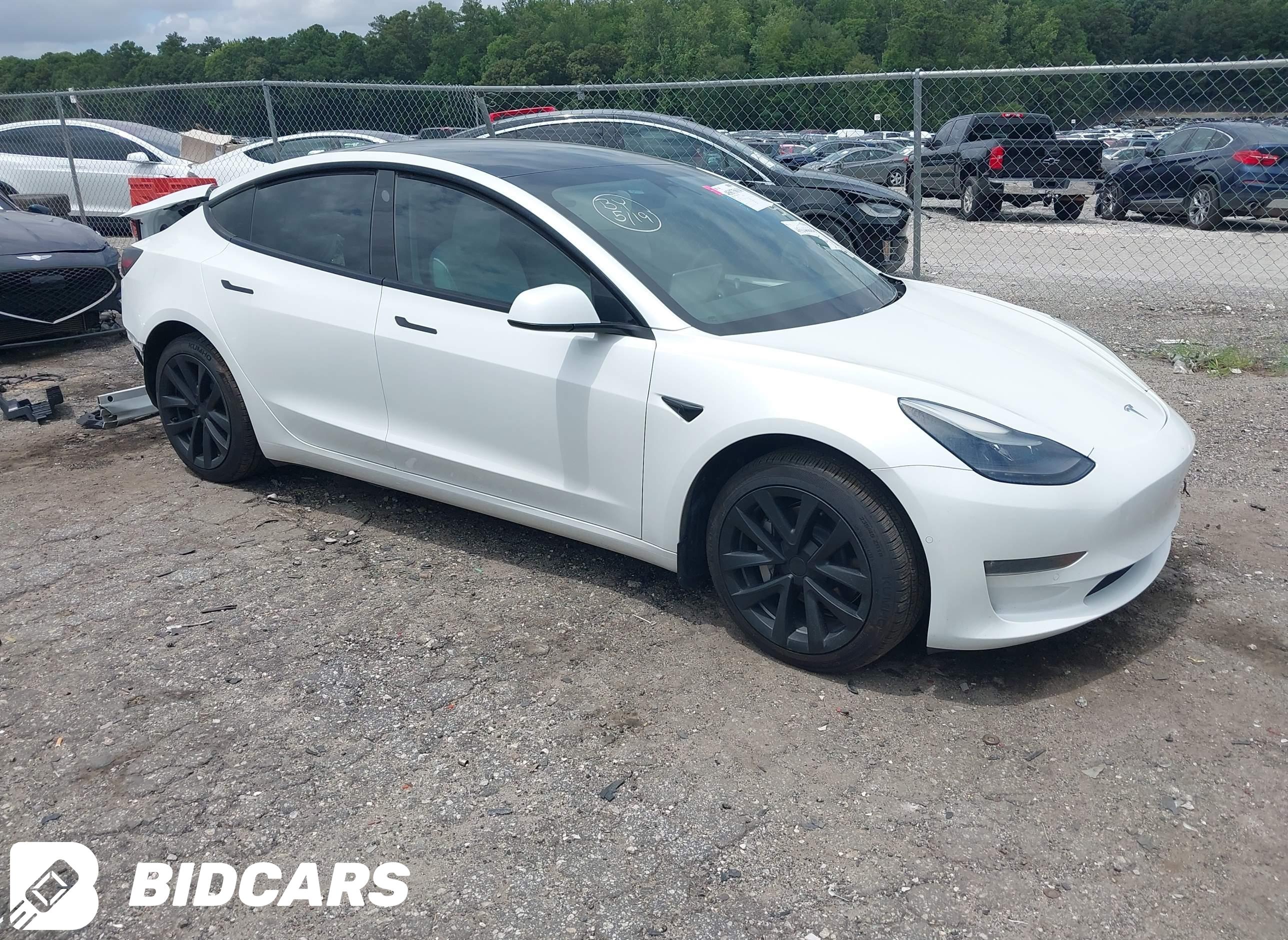 2022 Tesla Model 3, Long Rang...