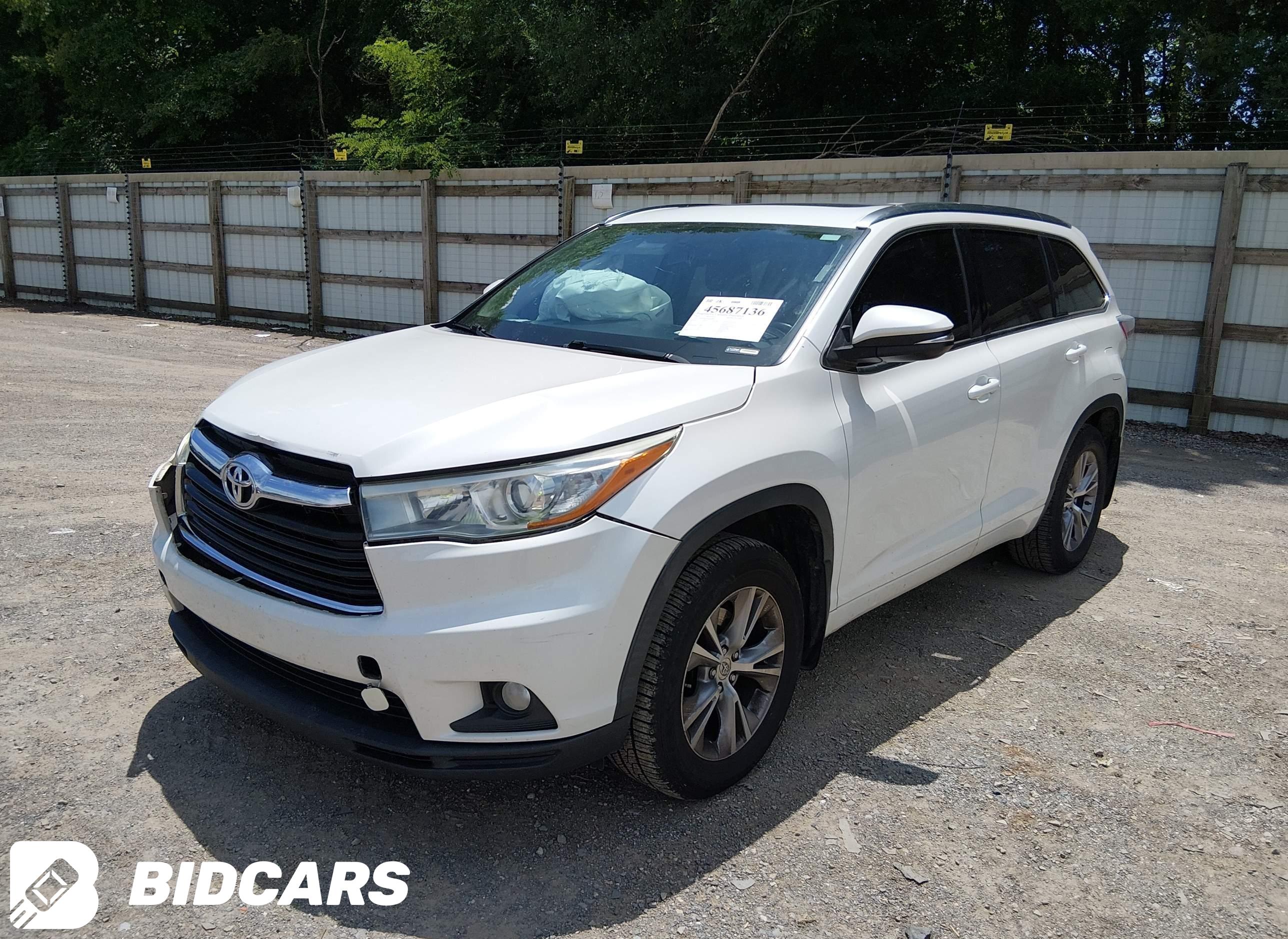 2015 Toyota Highlander, Xle V6