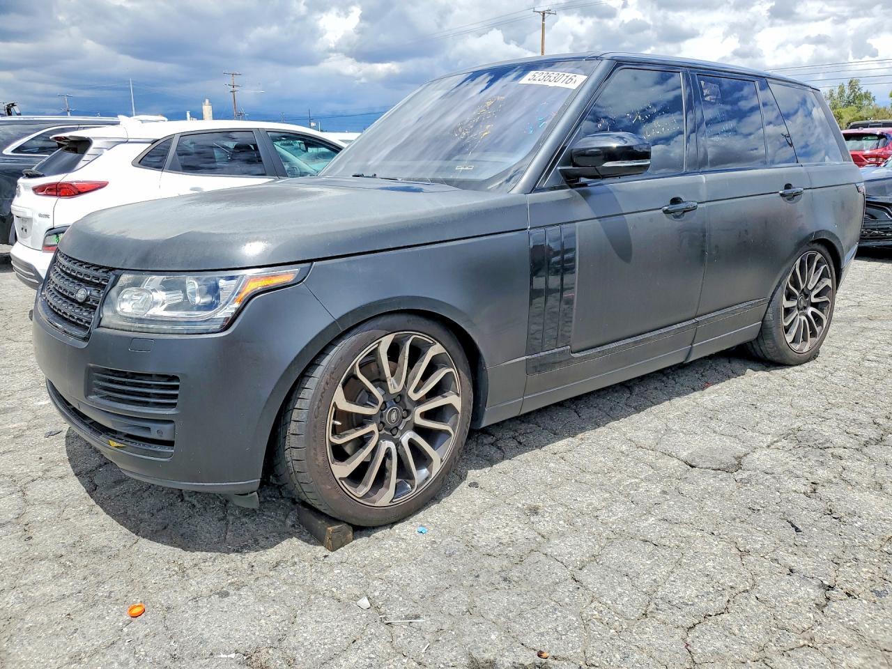 2017 Land Rover Range Rover, Hse