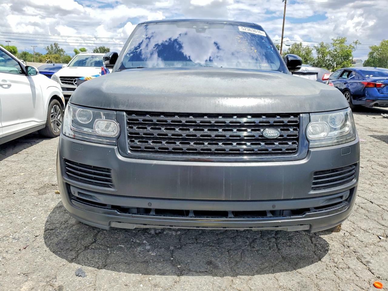 2017 Land Rover Range Rover, Hse