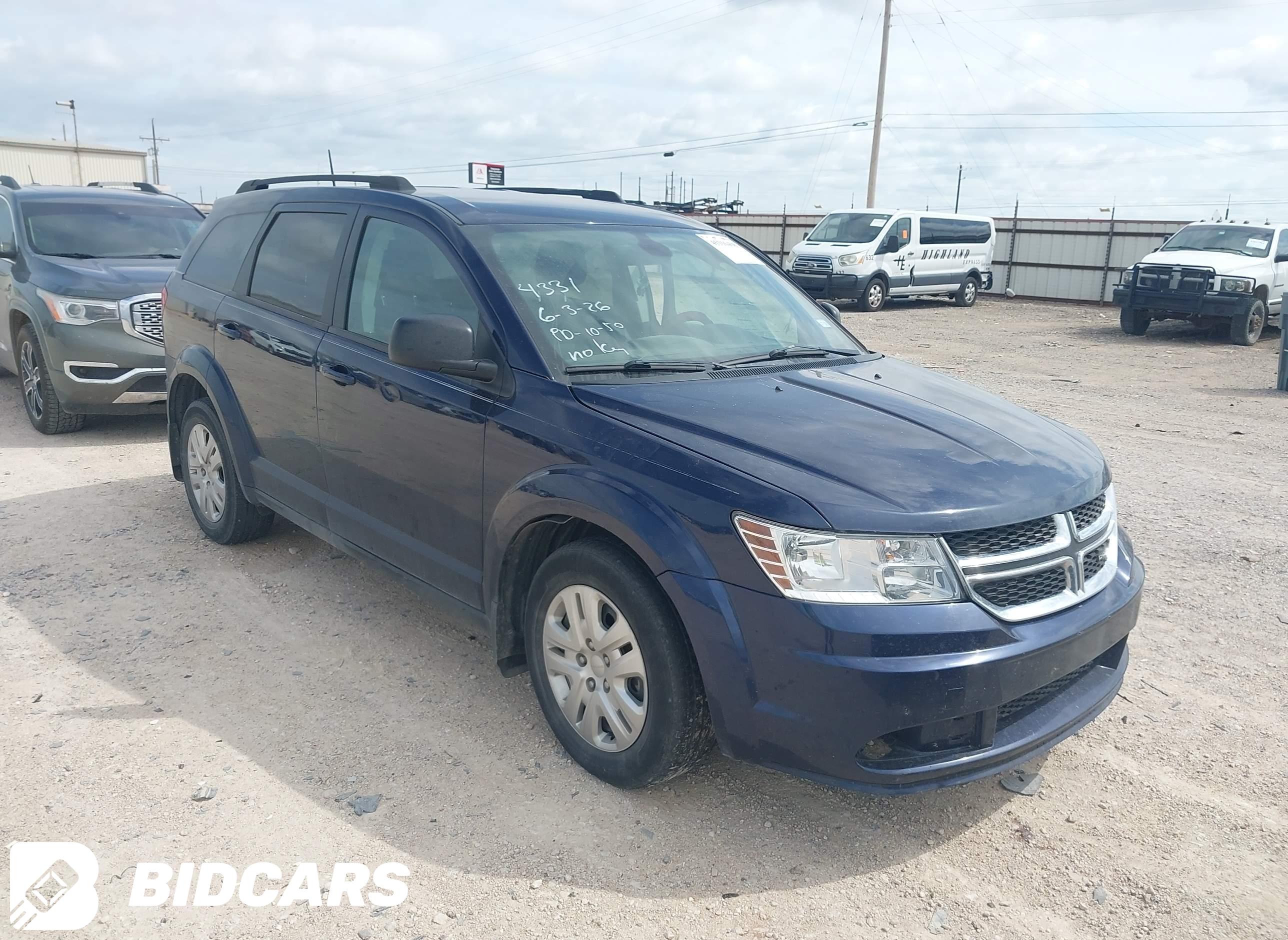 2020 Dodge Journey, Se Value