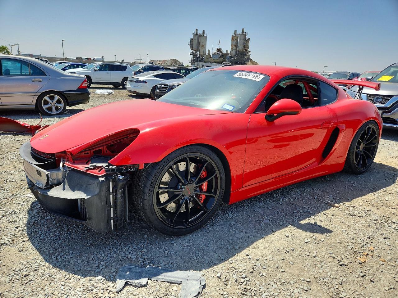 2016 Porsche Cayman, GT4