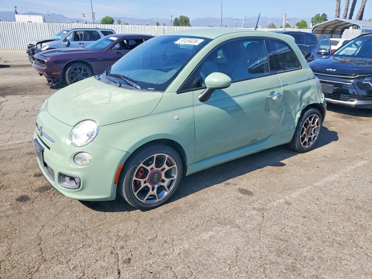 2015 Fiat 500, Sport