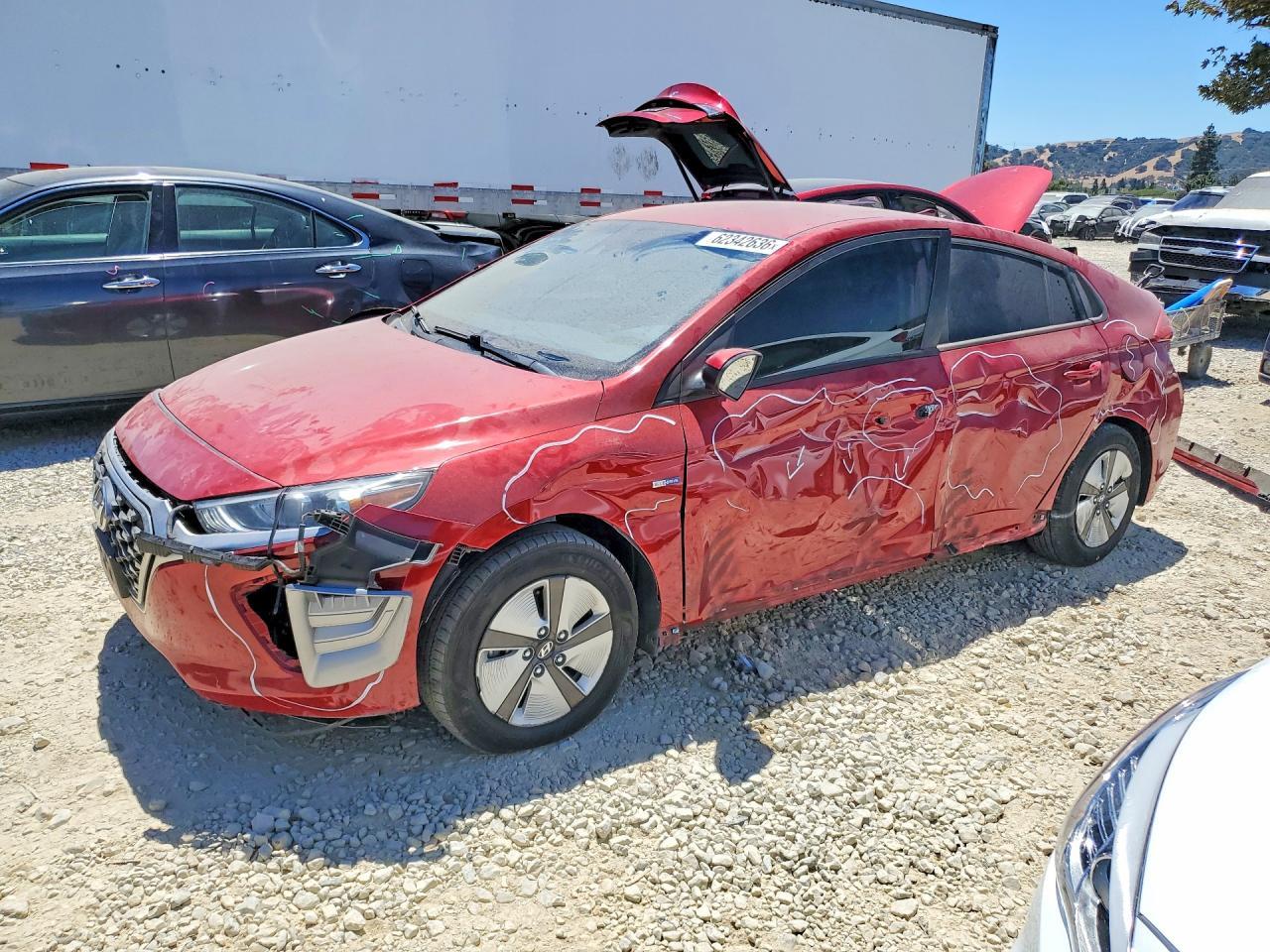 2020 Hyundai Ioniq, Blue