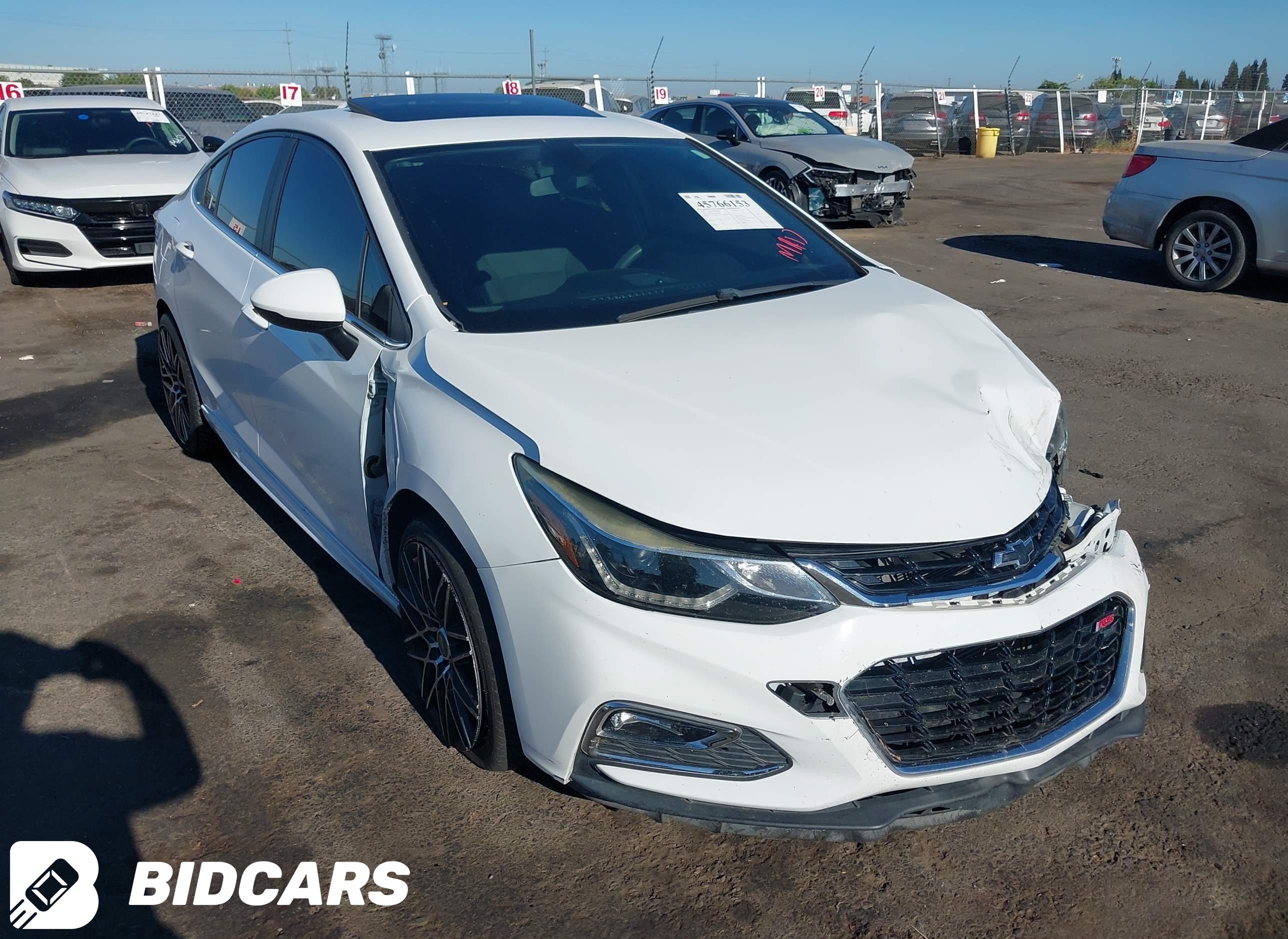 2018 Chevrolet Cruze, Lt Auto