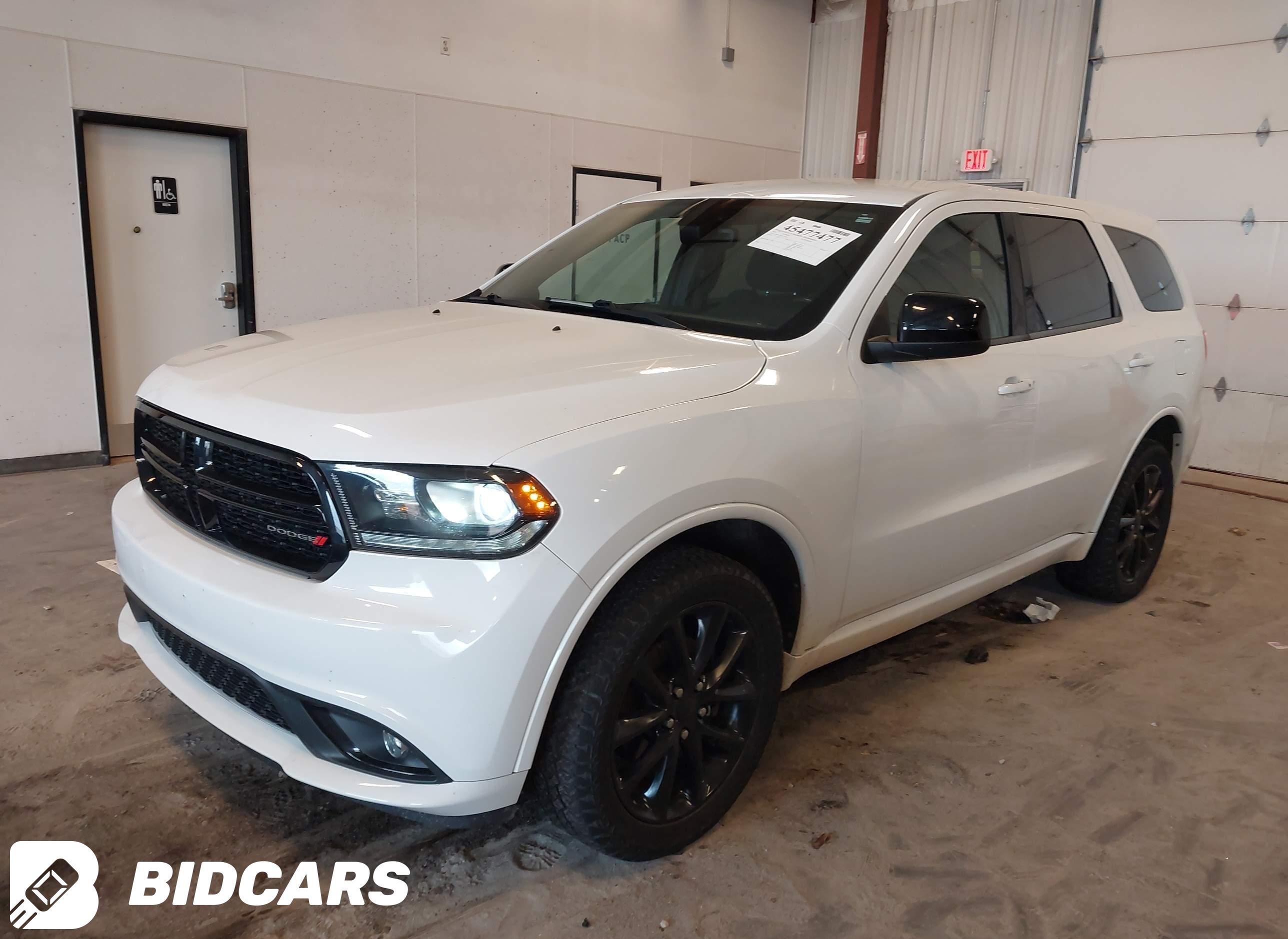 2018 Dodge Durango, Sxt Awd