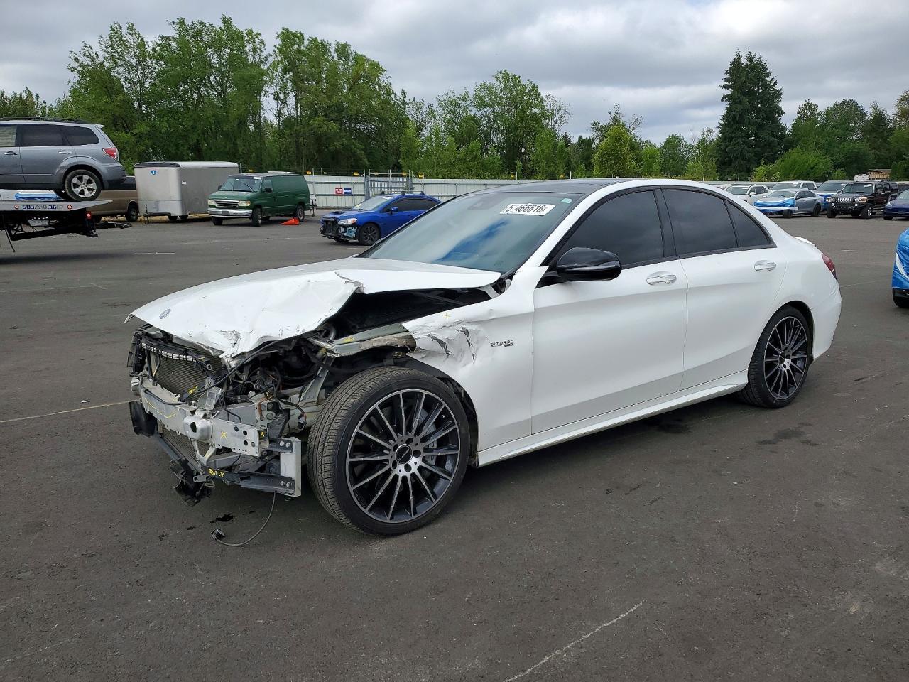 2017 Mercedes-Benz C-Class, 4...