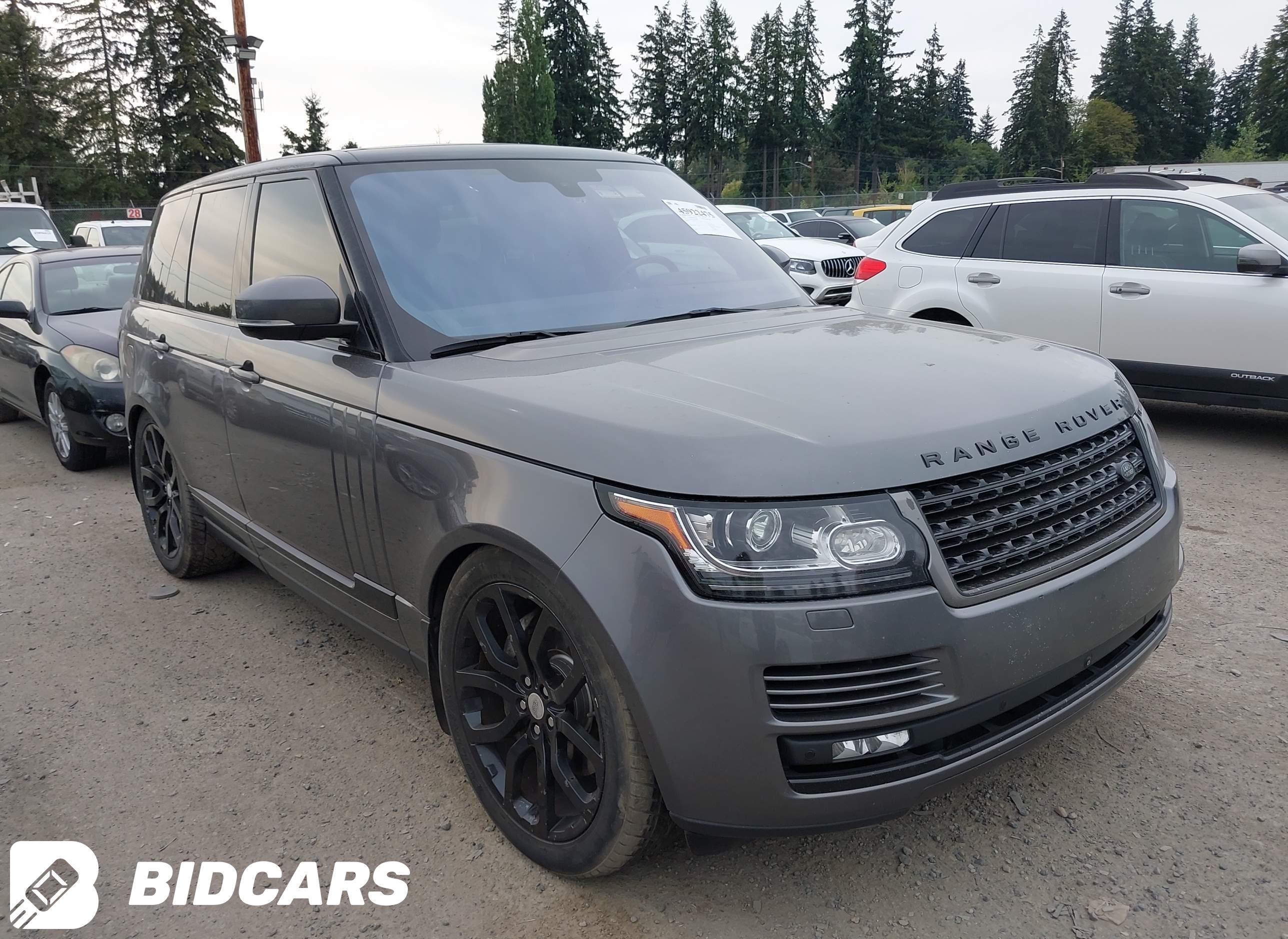 2016 Land Rover Range Rover,...