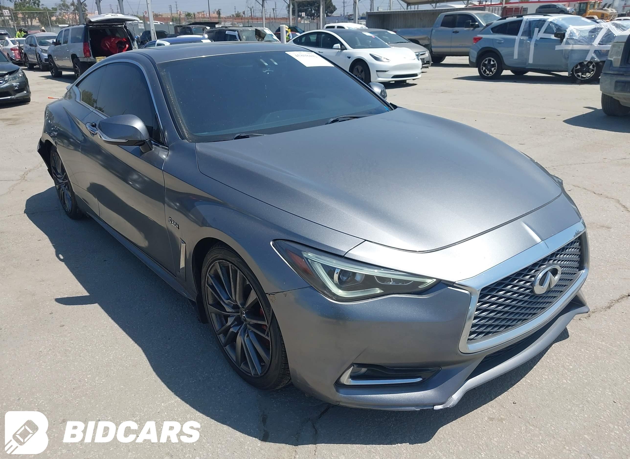 2017 Infiniti Q60, 3.0T Red S...