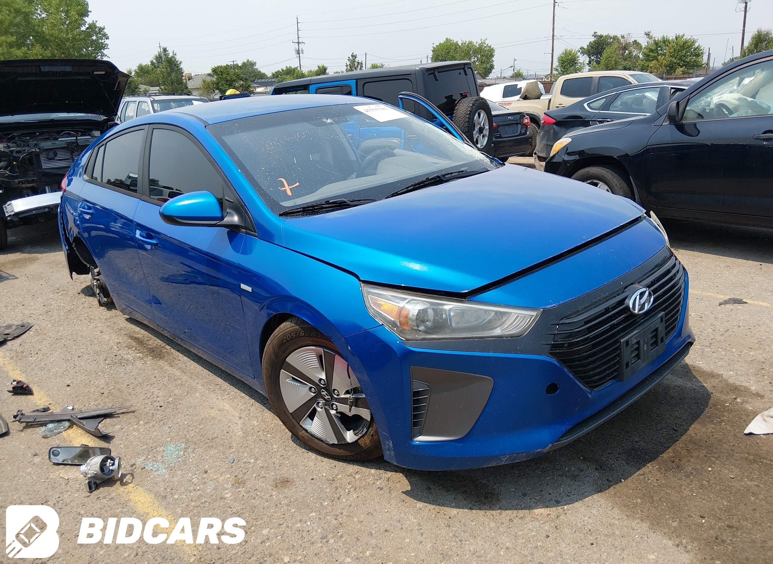 2018 Hyundai Ioniq, Hybrid Blue