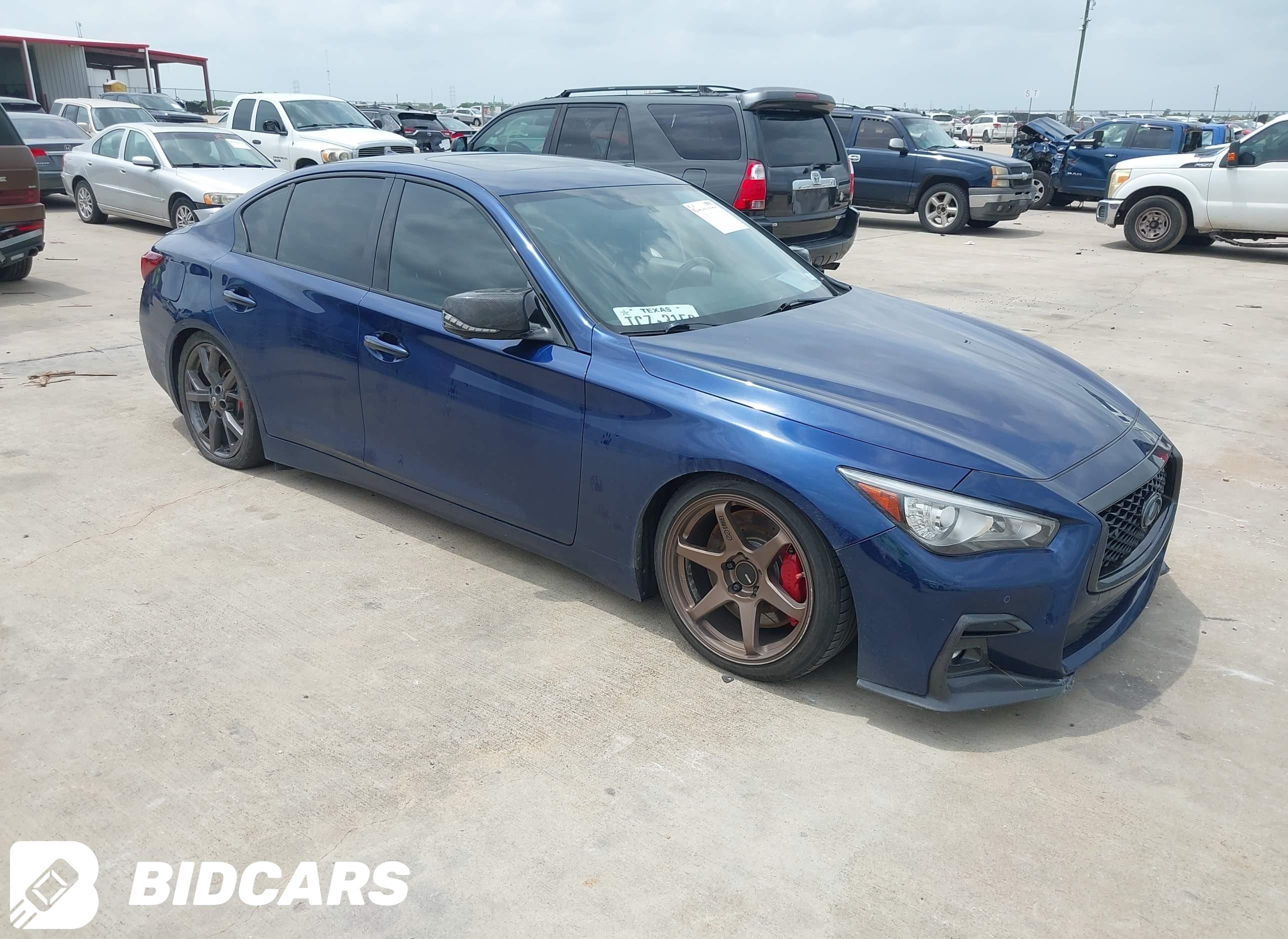 2020 Infiniti Q50, Red Sport 400
