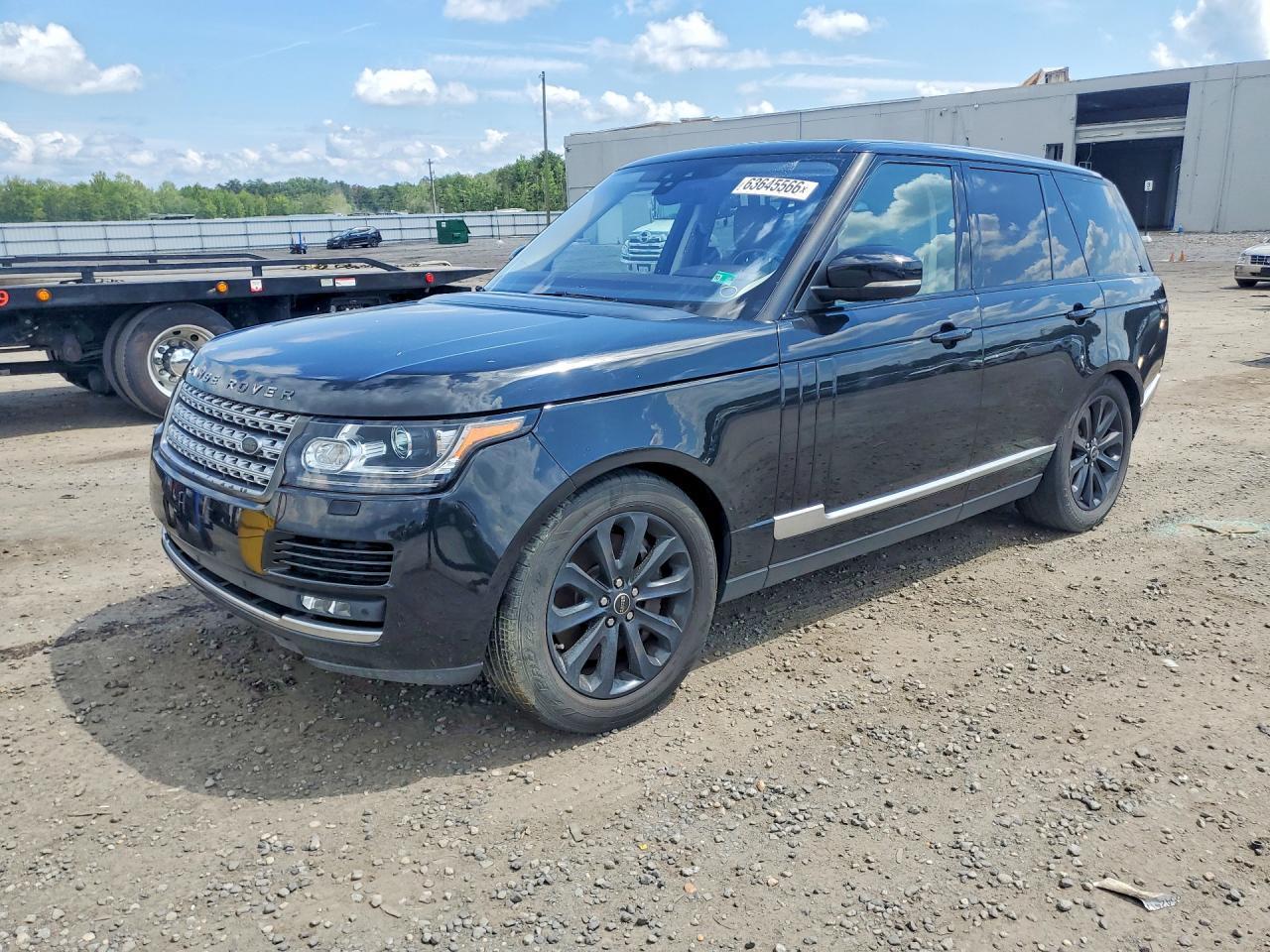 2017 Land Rover Range Rover, Hse