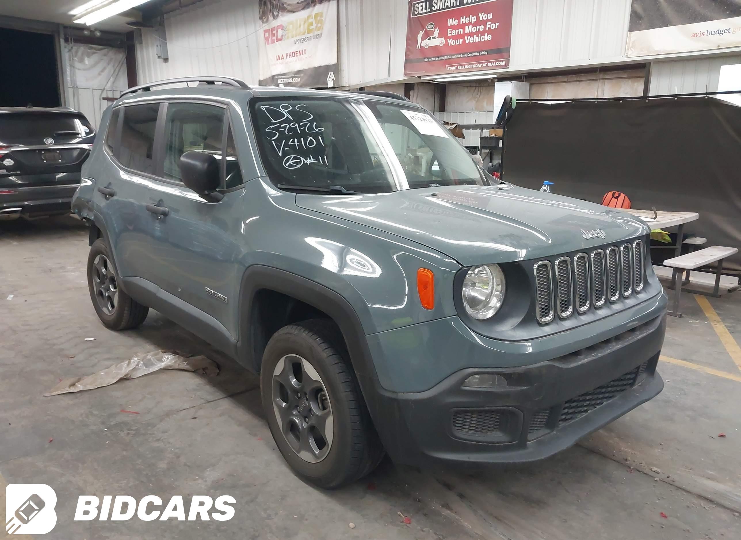 2017 Jeep Renegade, Sport