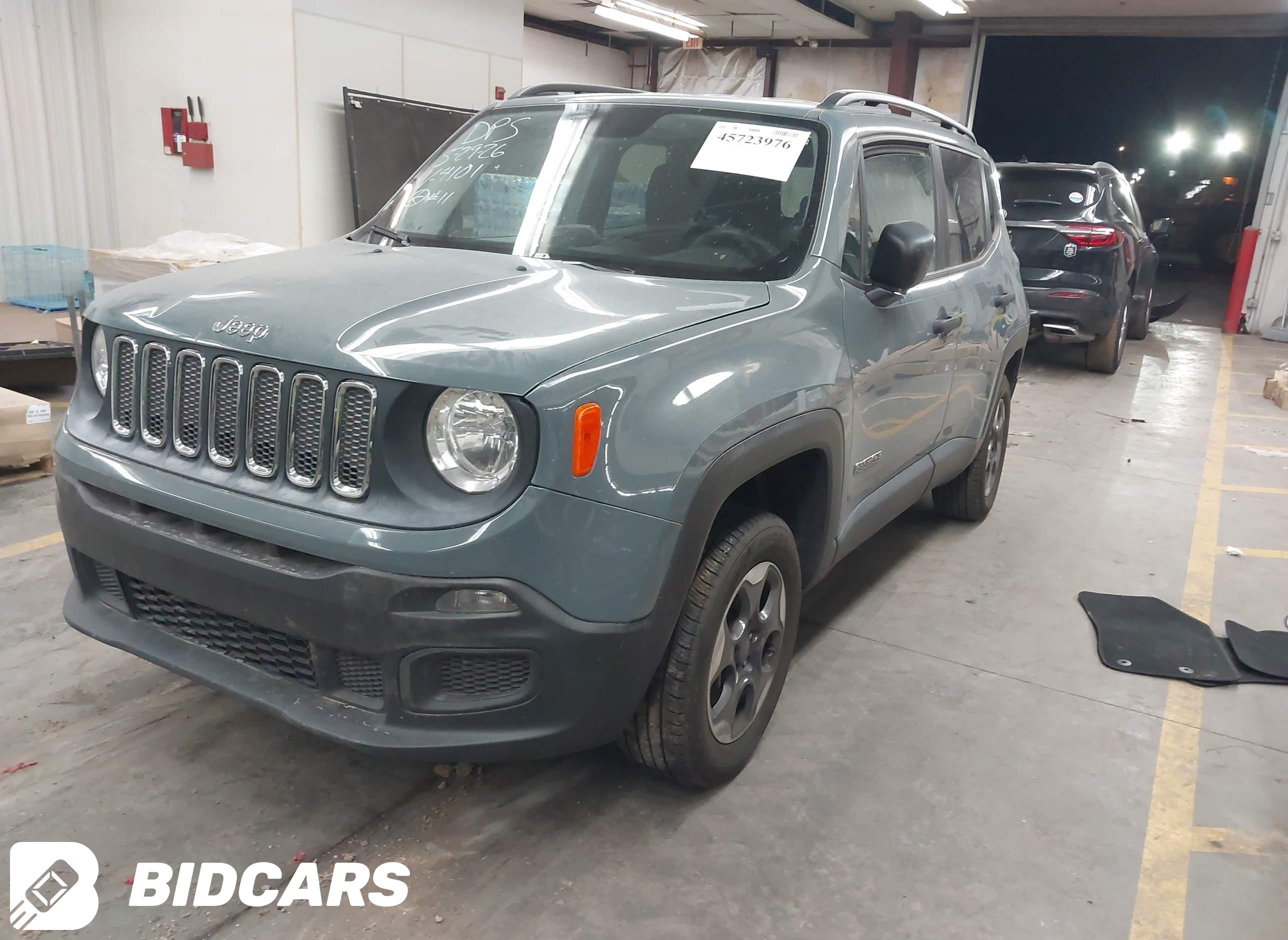2017 Jeep Renegade, Sport