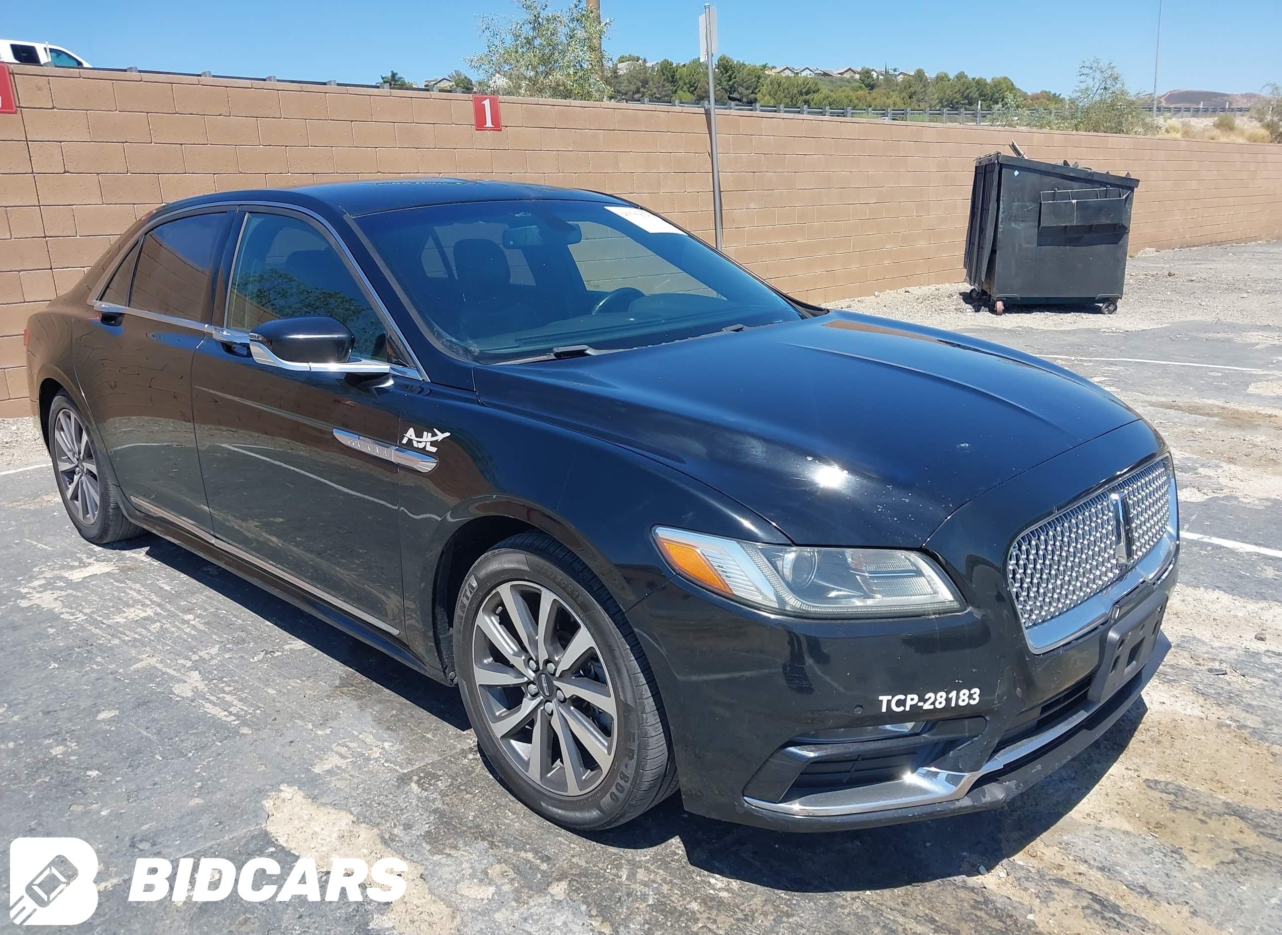 2017 Lincoln Continental, Livery