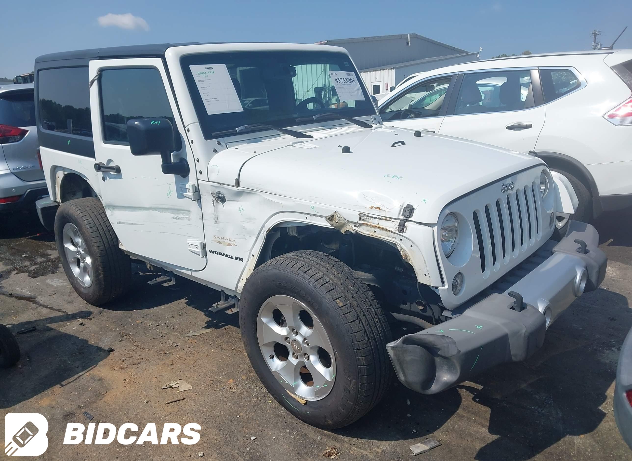 2015 Jeep Wrangler, Sahara