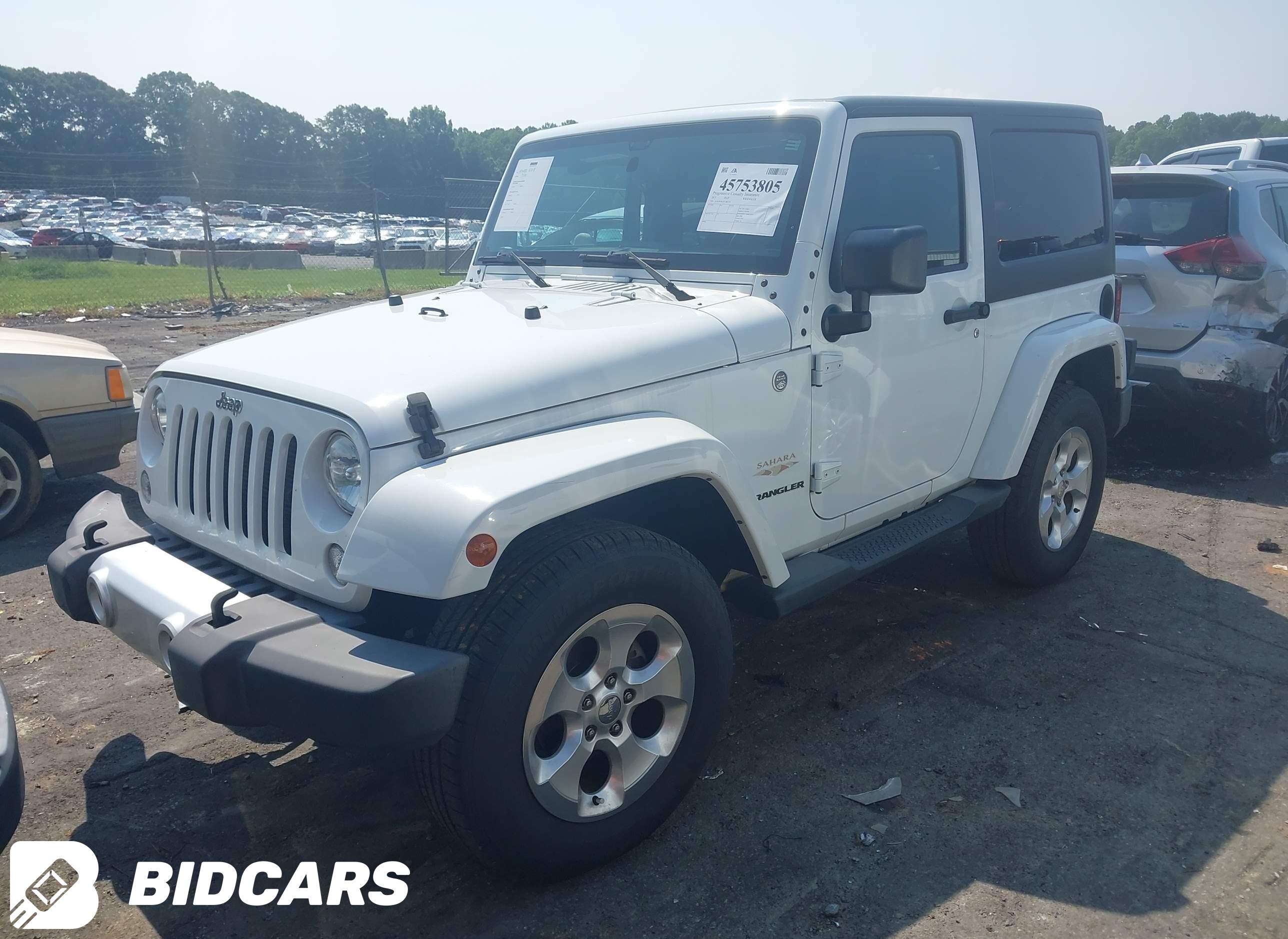 2015 Jeep Wrangler, Sahara