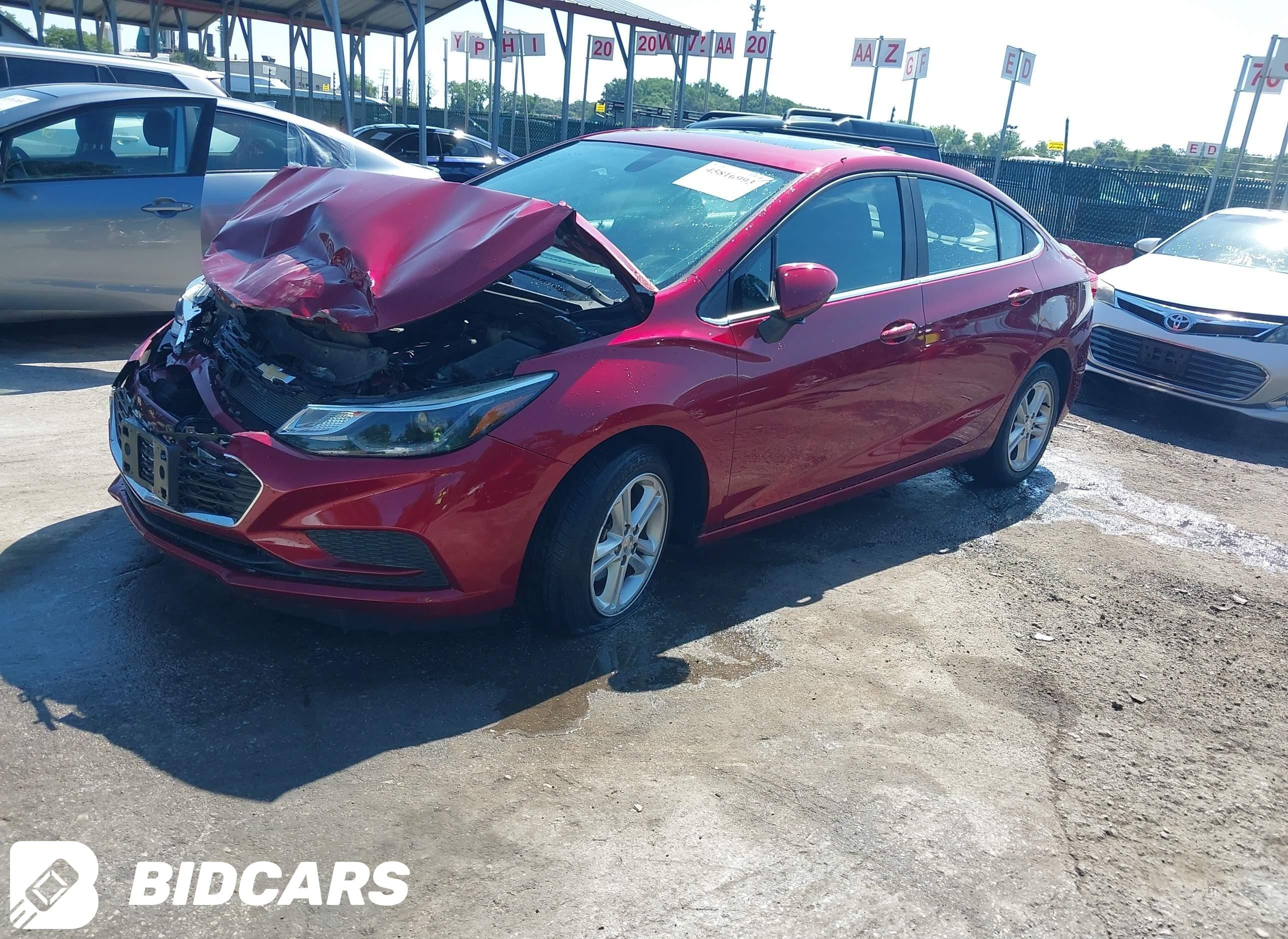 2017 Chevrolet Cruze, Lt Auto