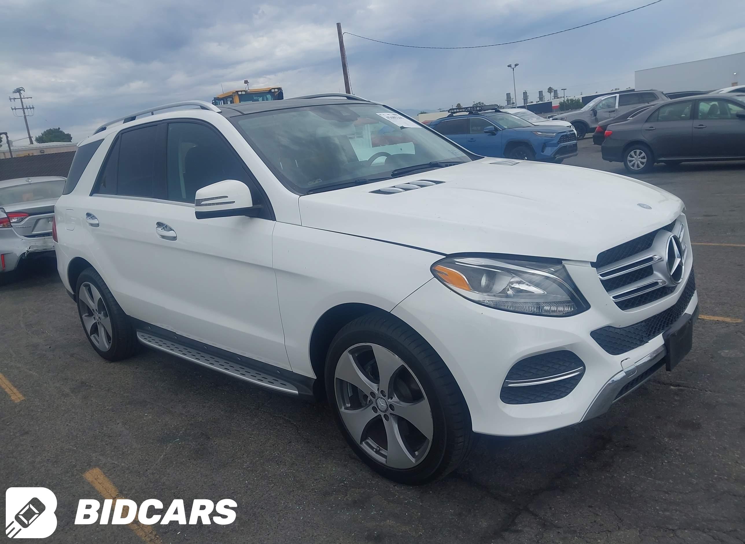 2016 Mercedes-Benz GLE 350, 4...