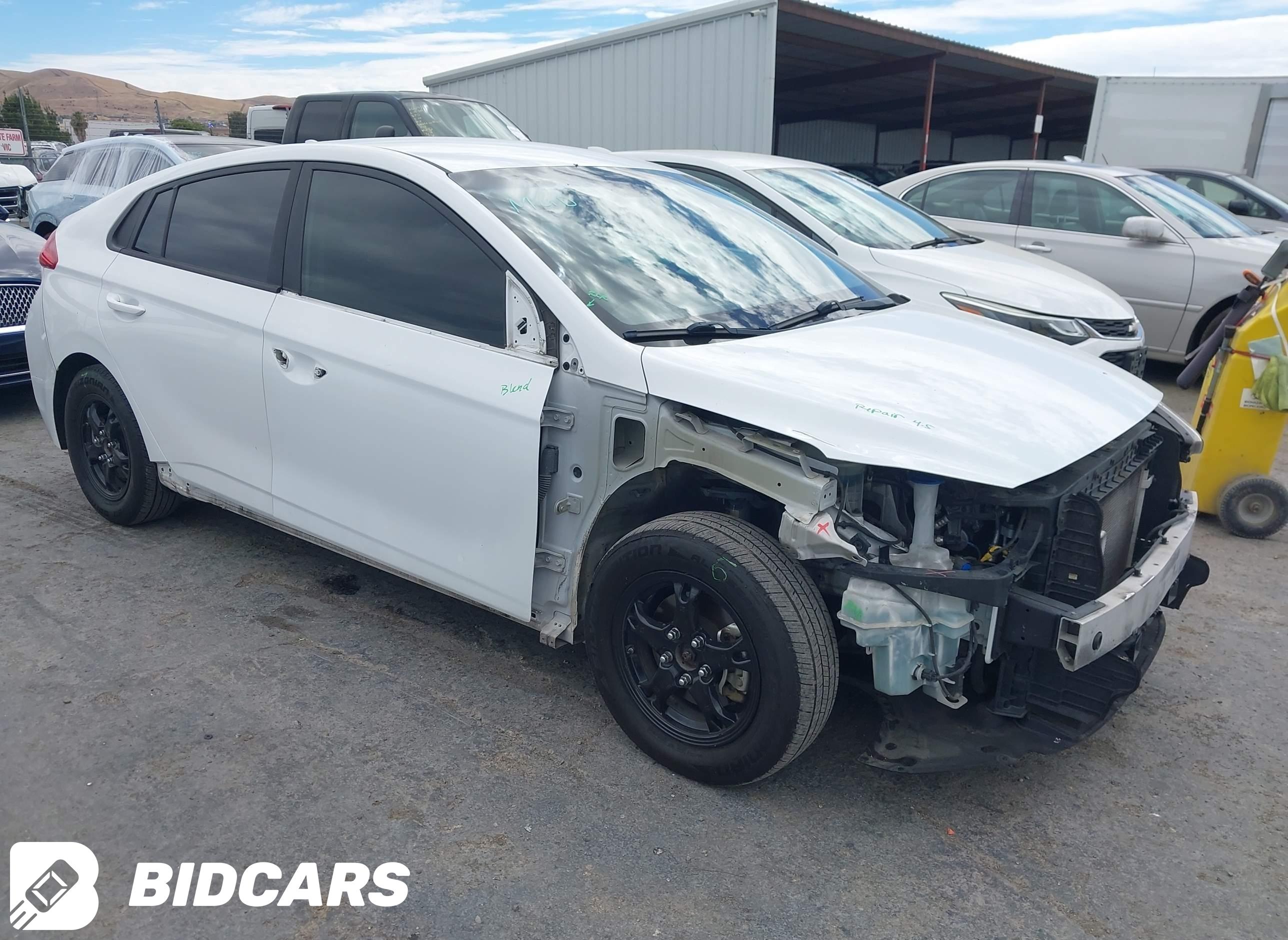2019 Hyundai Ioniq, Hybrid Blue