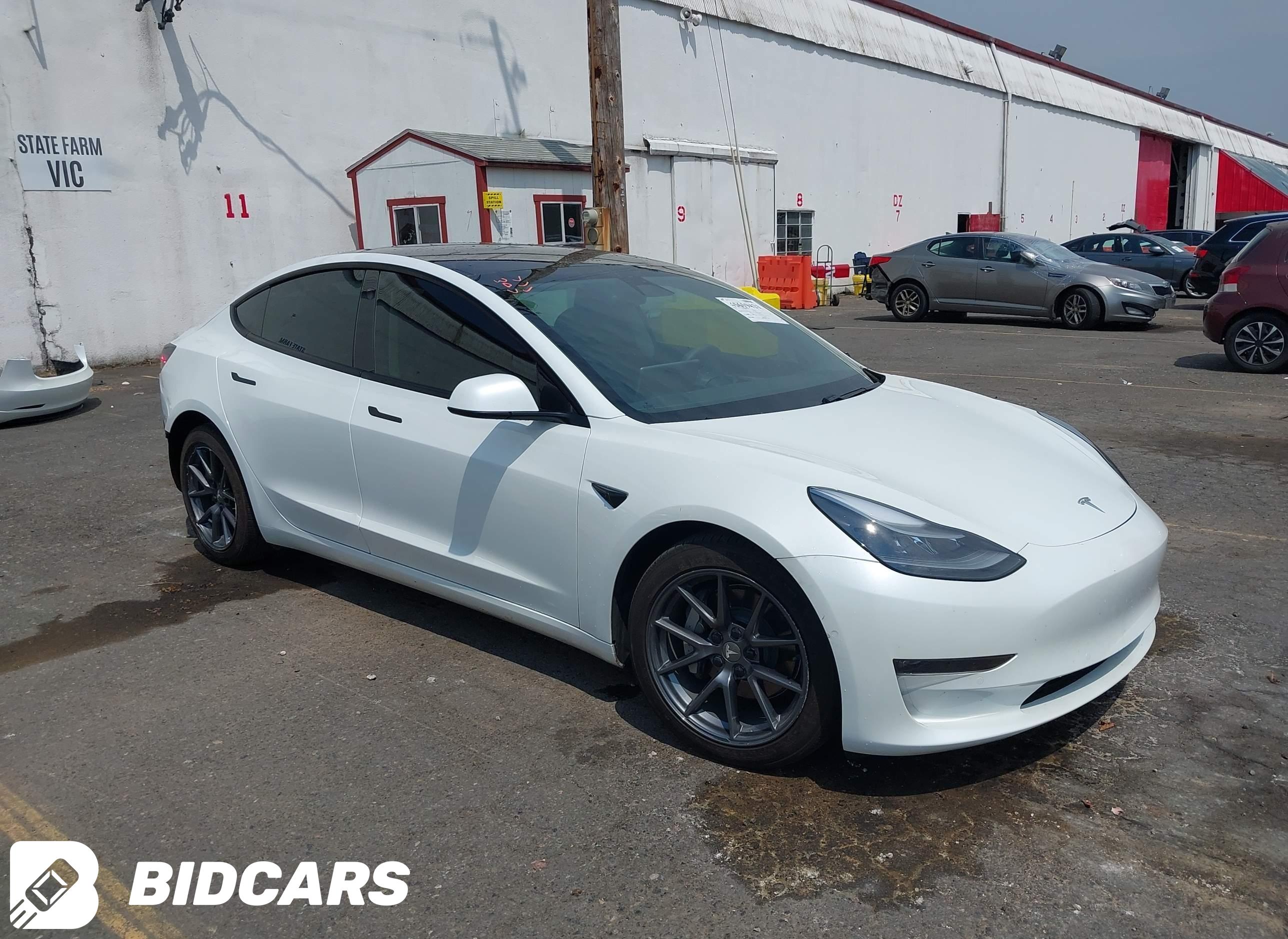 2021 Tesla Model 3, Long Rang...