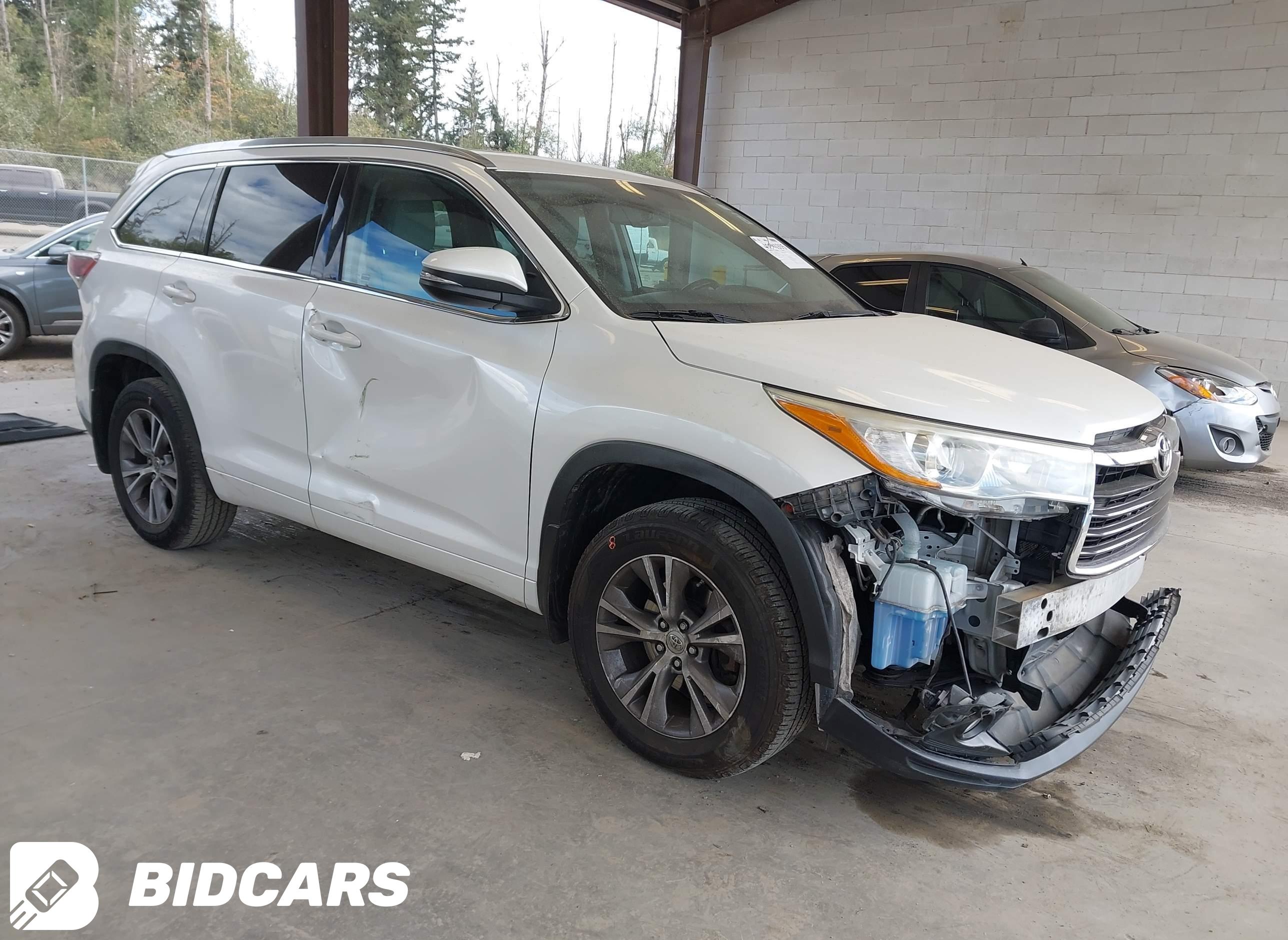 2015 Toyota Highlander, Xle V6