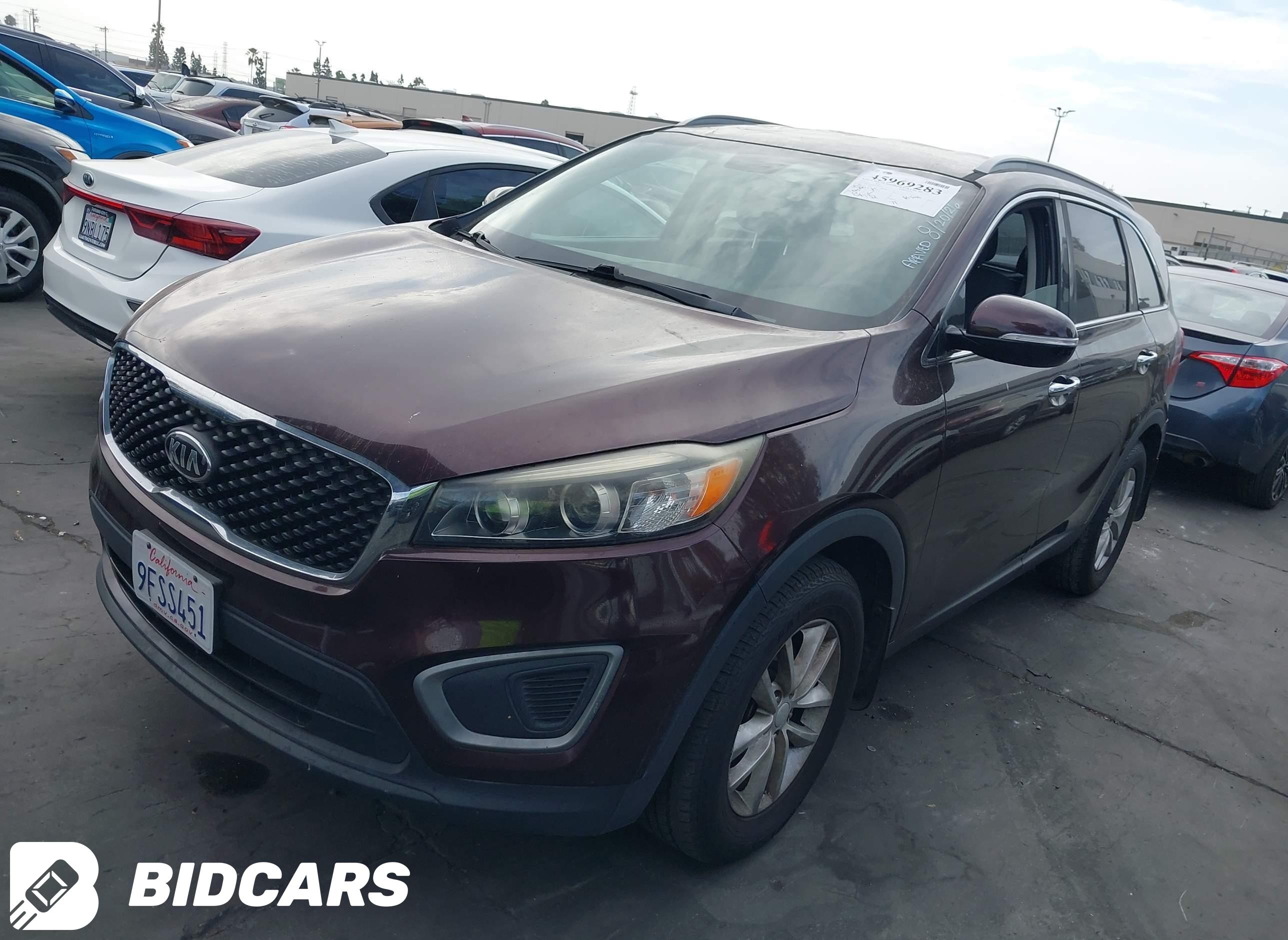 2016 KIA Sorento, 2.4L Lx