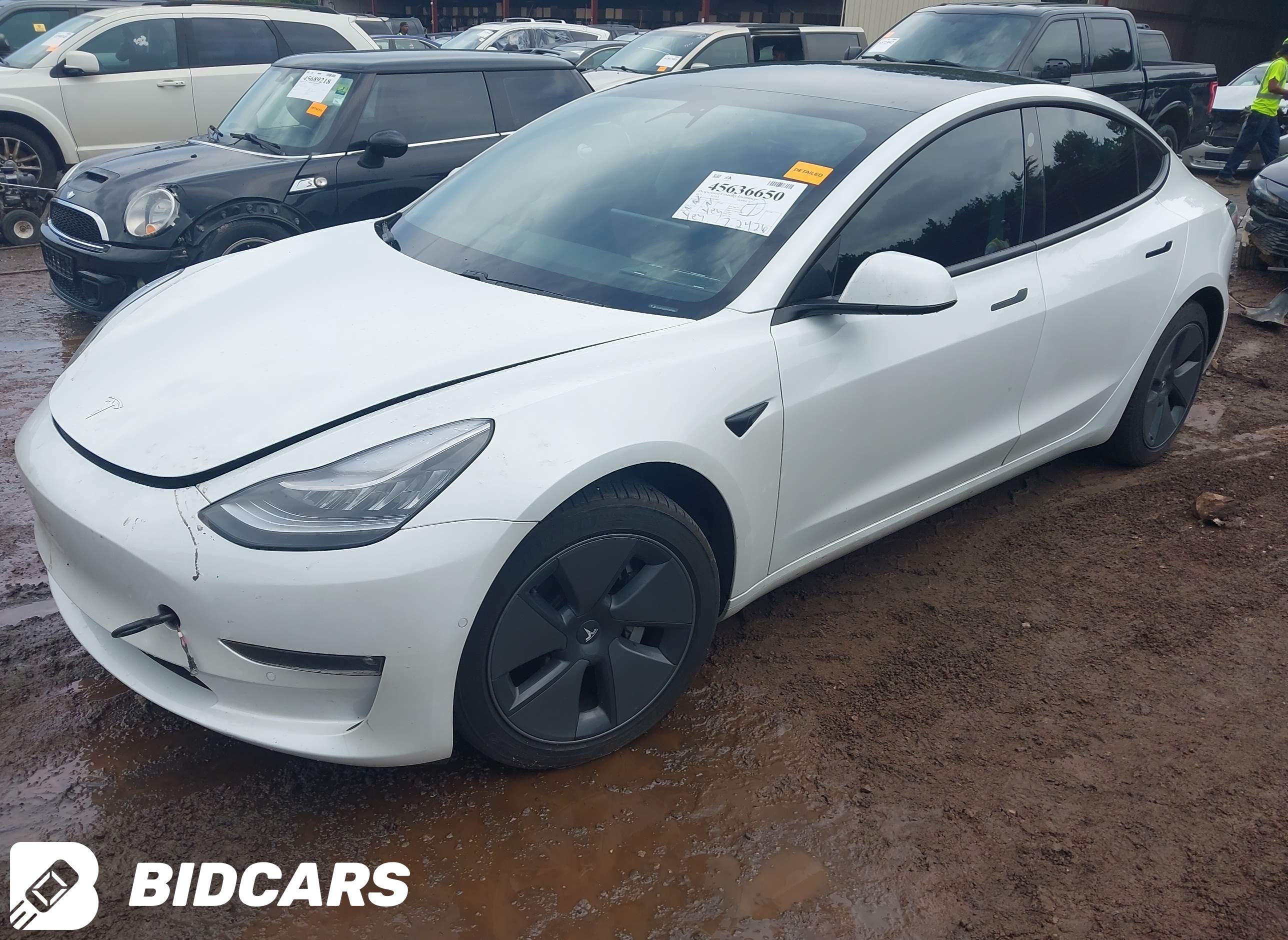 2021 Tesla Model 3, Long Rang...