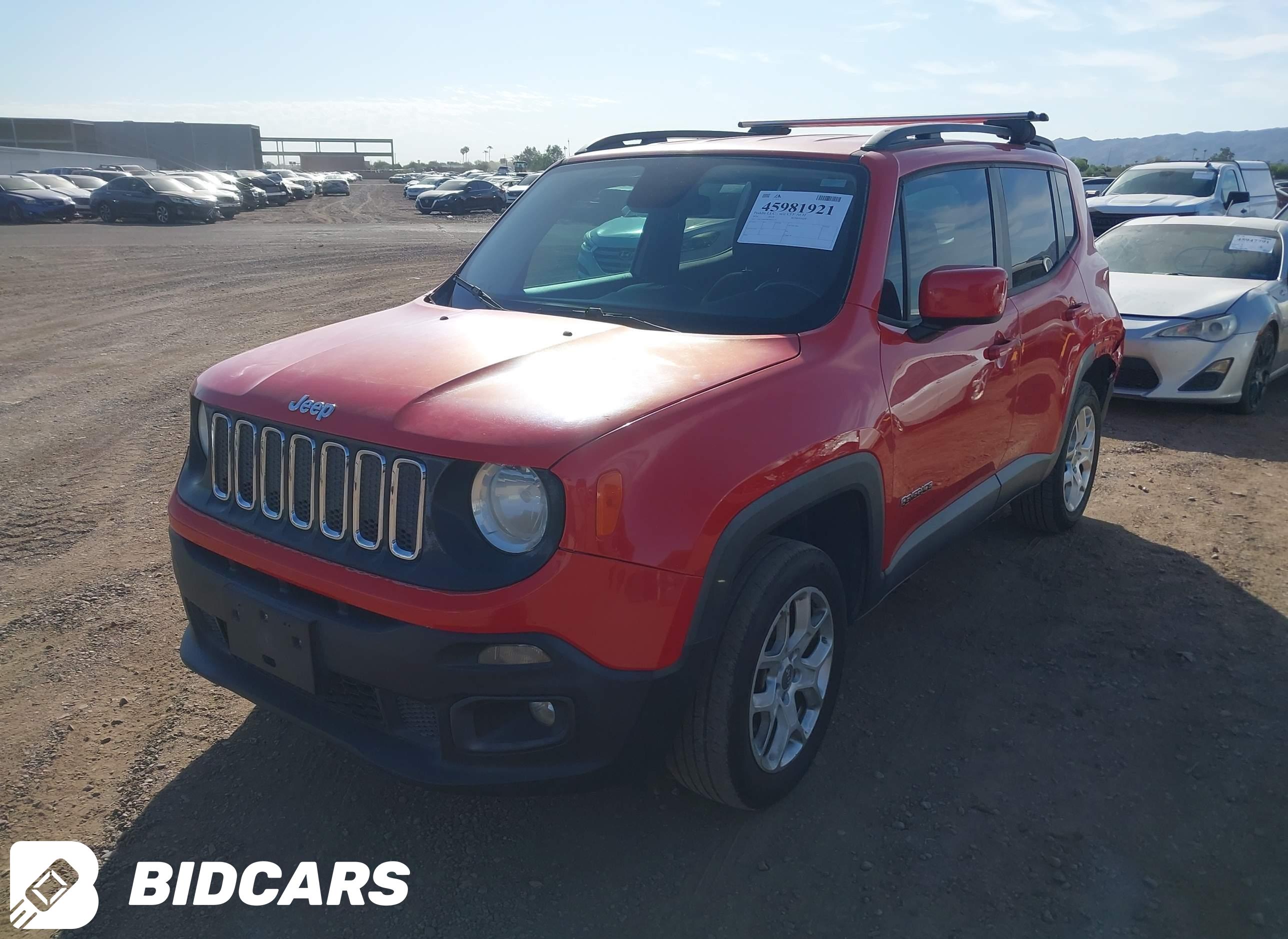 2016 Jeep Renegade, Latitude