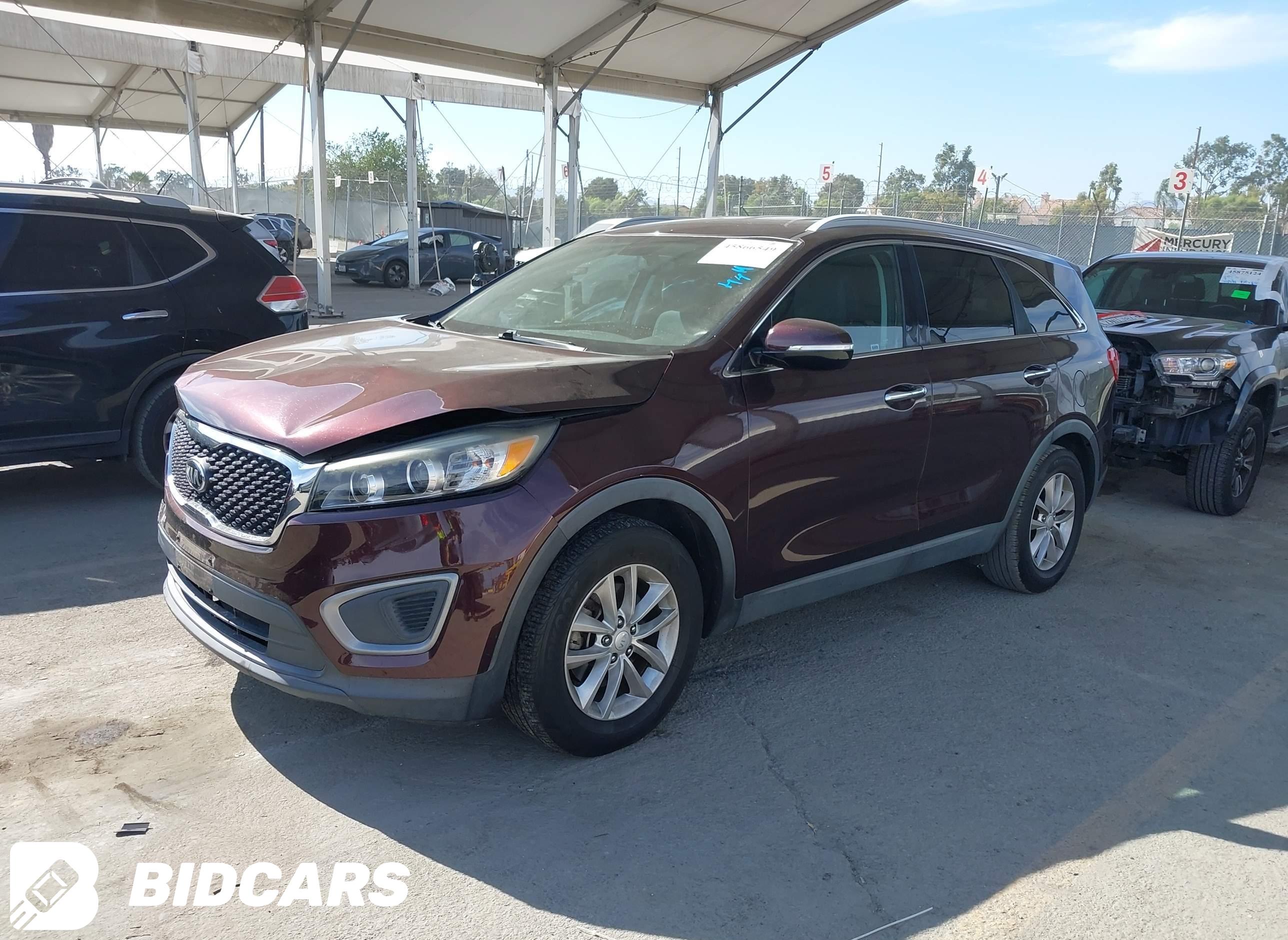 2016 KIA Sorento, 3.3L Lx