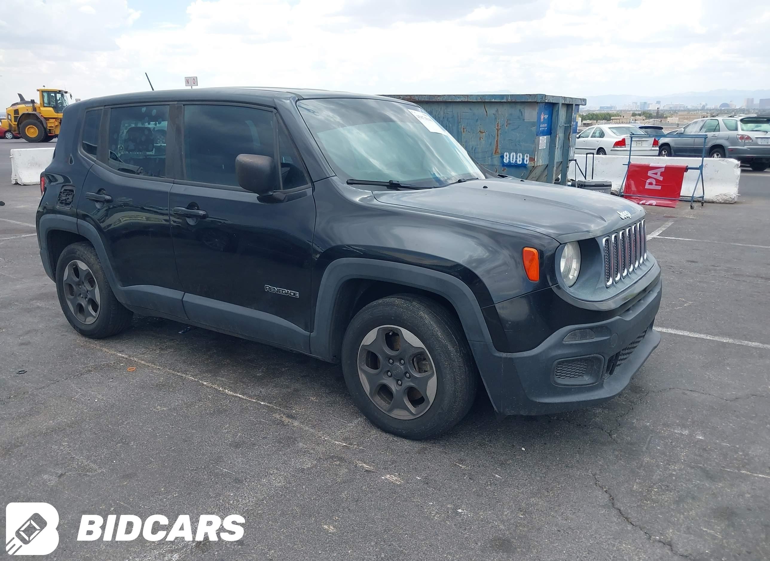 2016 Jeep Renegade, Sport