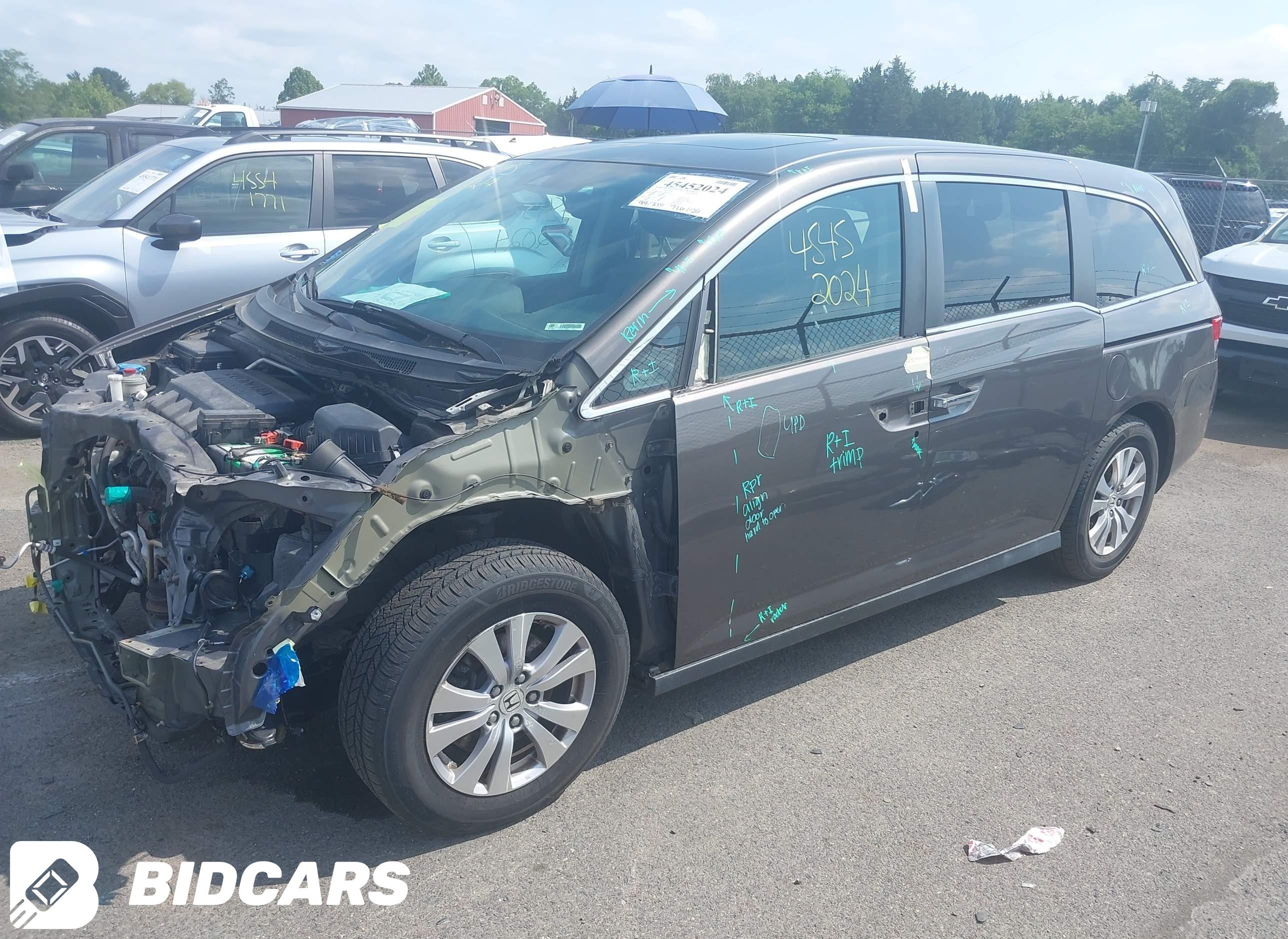 2017 Honda Odyssey, Ex-L