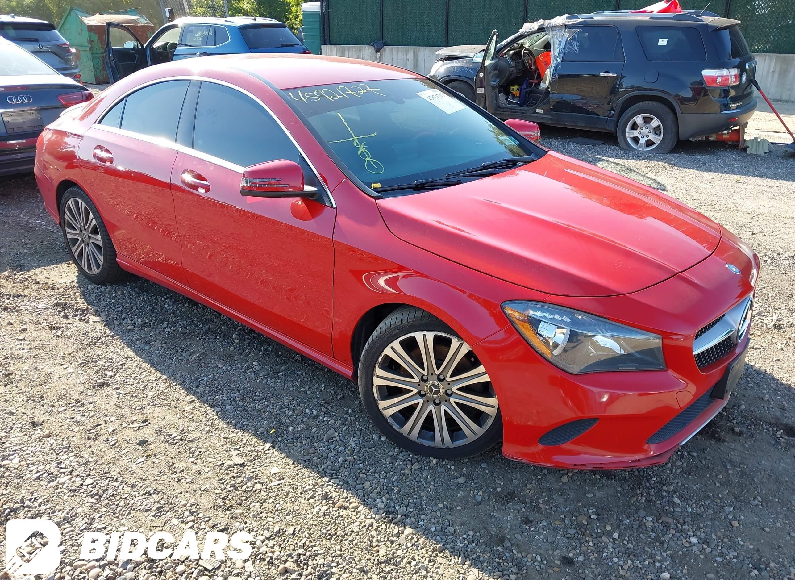 2018 Mercedes-Benz CLA 250, 4...