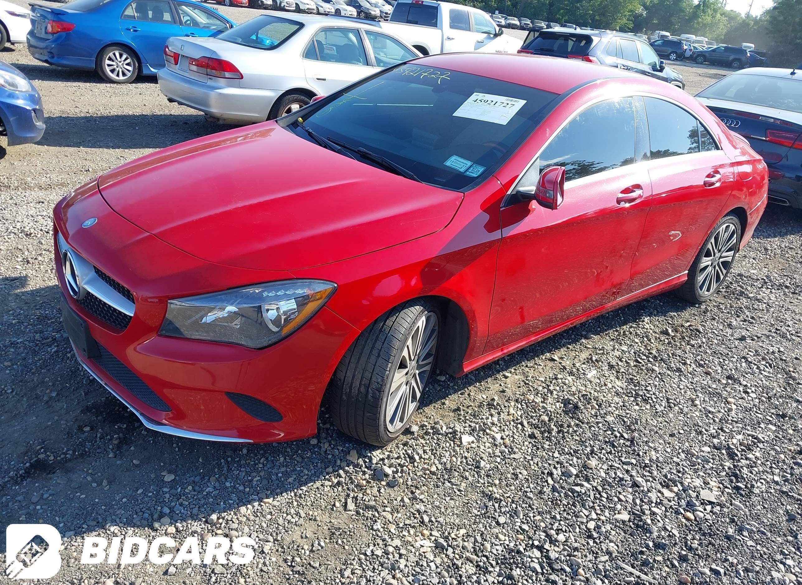 2018 Mercedes-Benz CLA 250, 4...