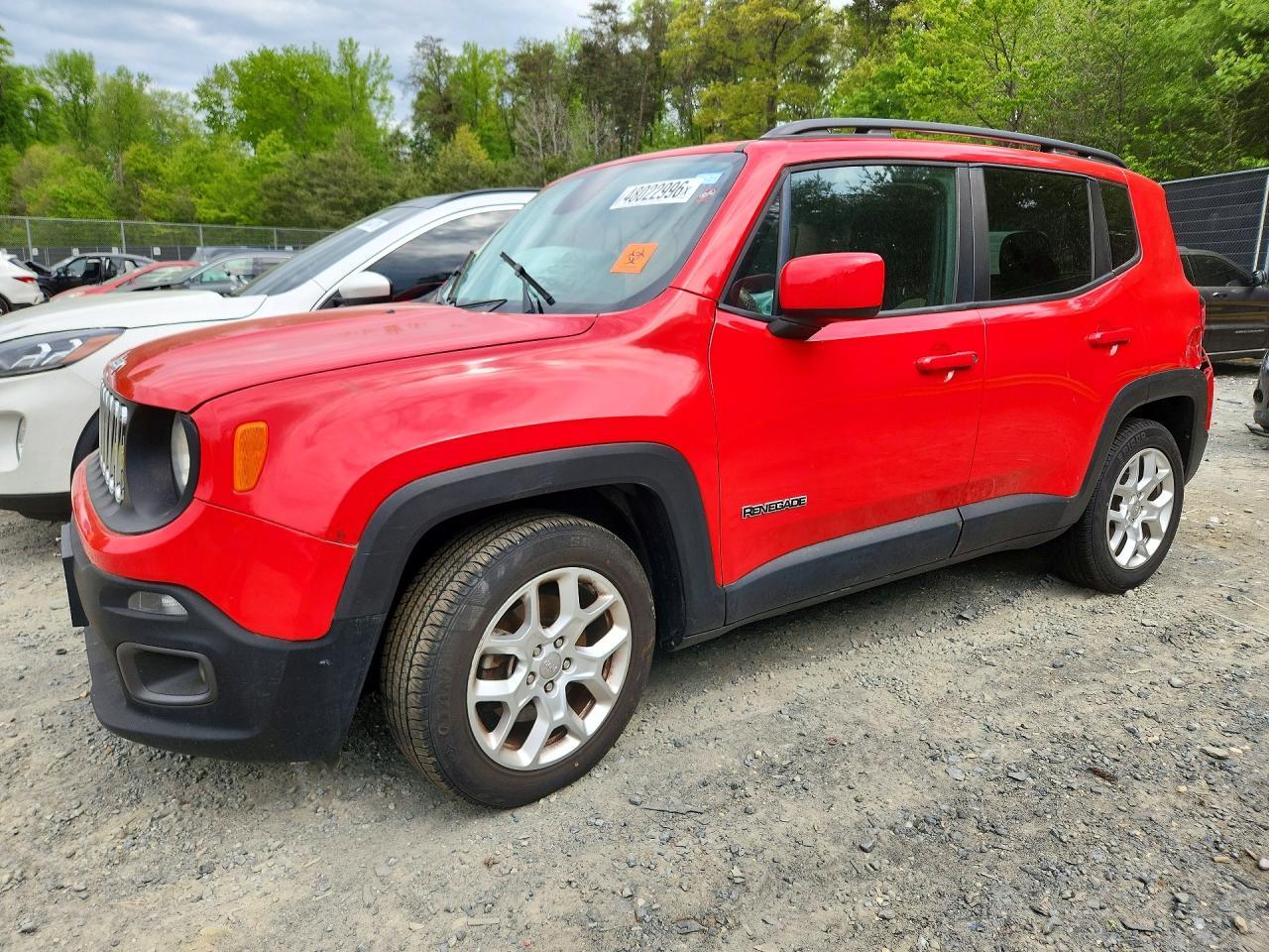 2017 Jeep Renegade, Latitude