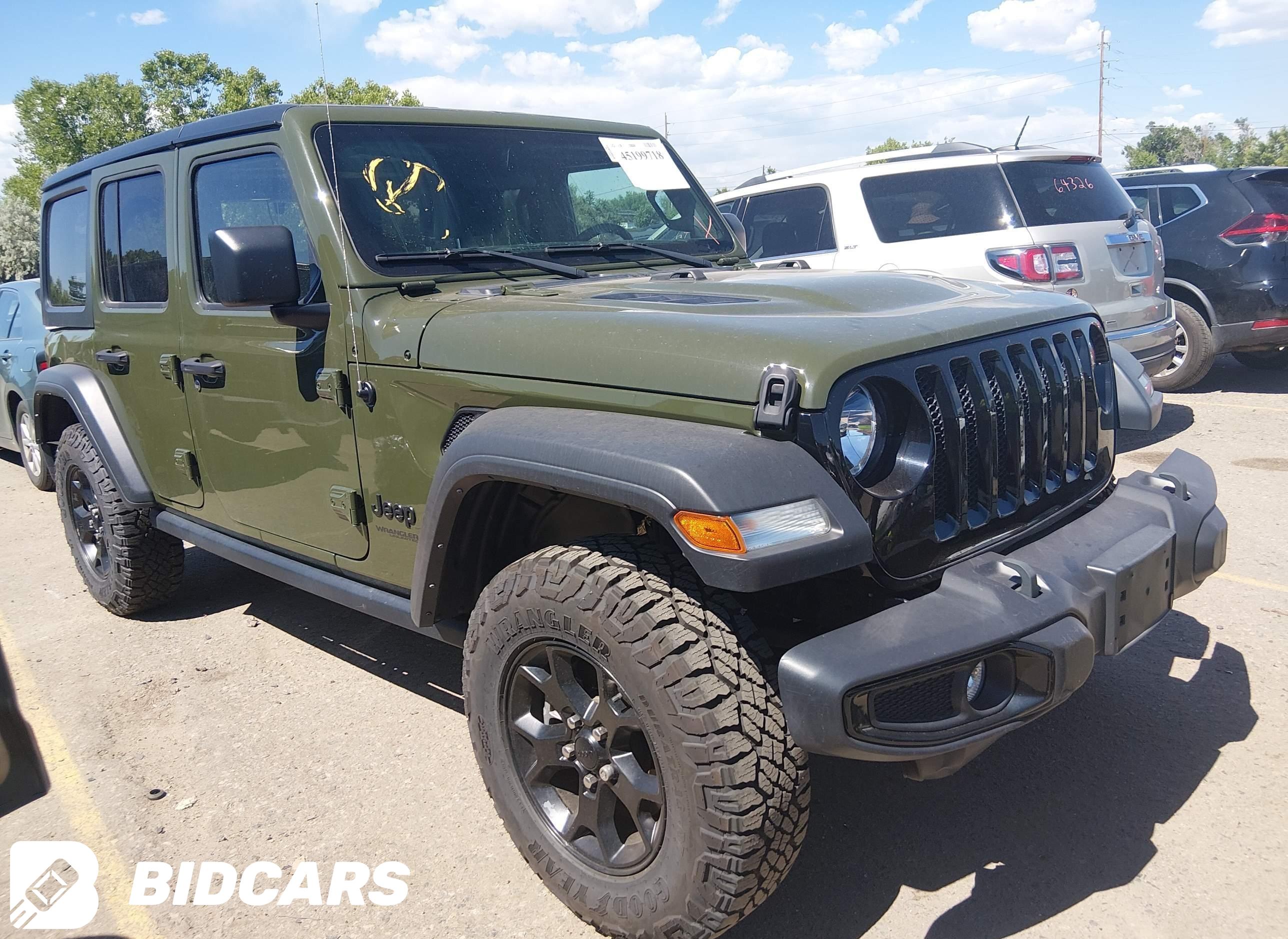 2021 Jeep Wrangler, Unlimited...