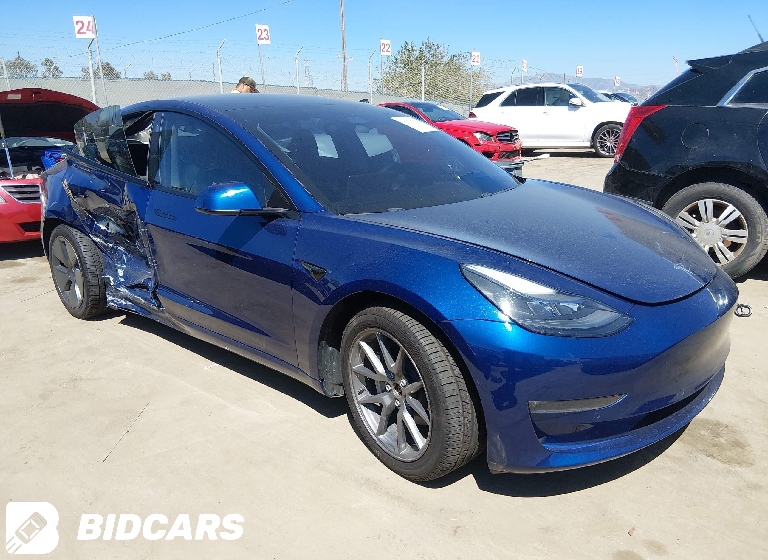 2021 Tesla Model 3, Long Rang...