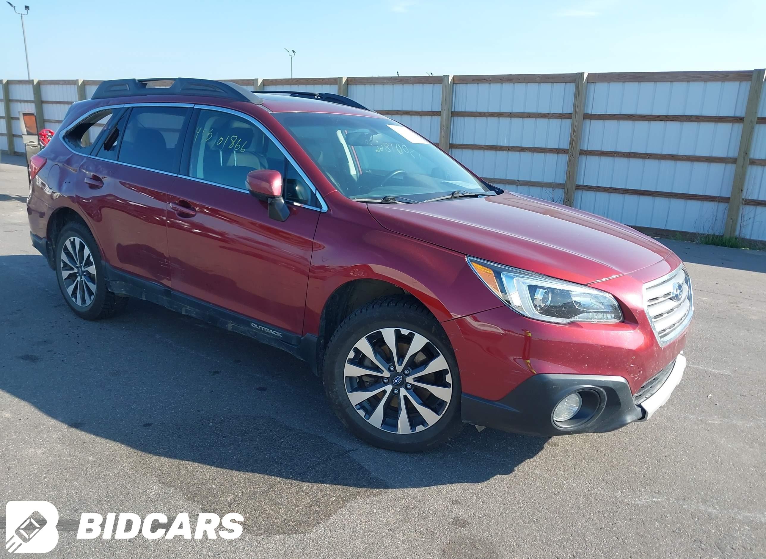 2015 Subaru Outback, 2.5I Lim...