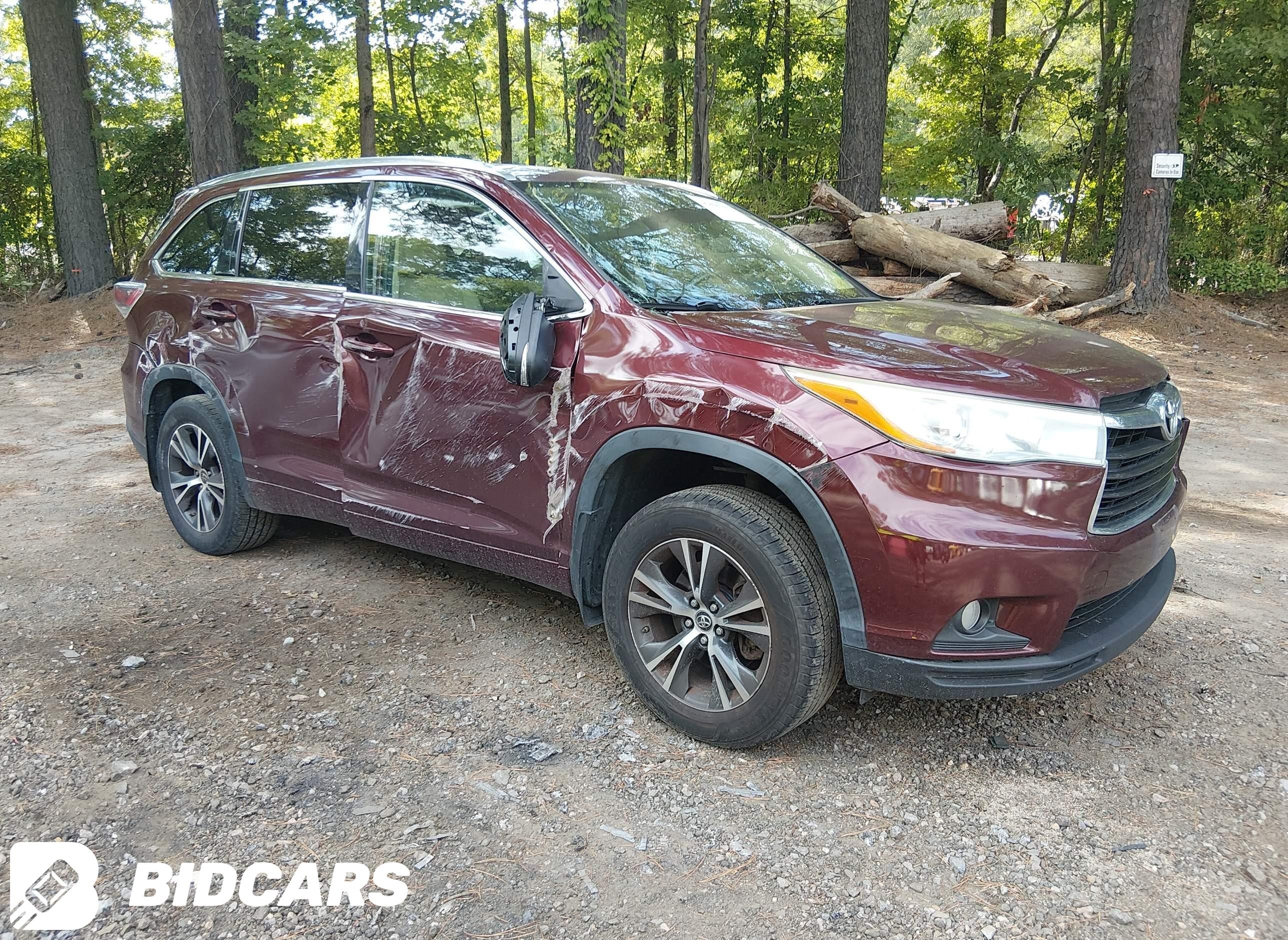 2016 Toyota Highlander, Xle V6