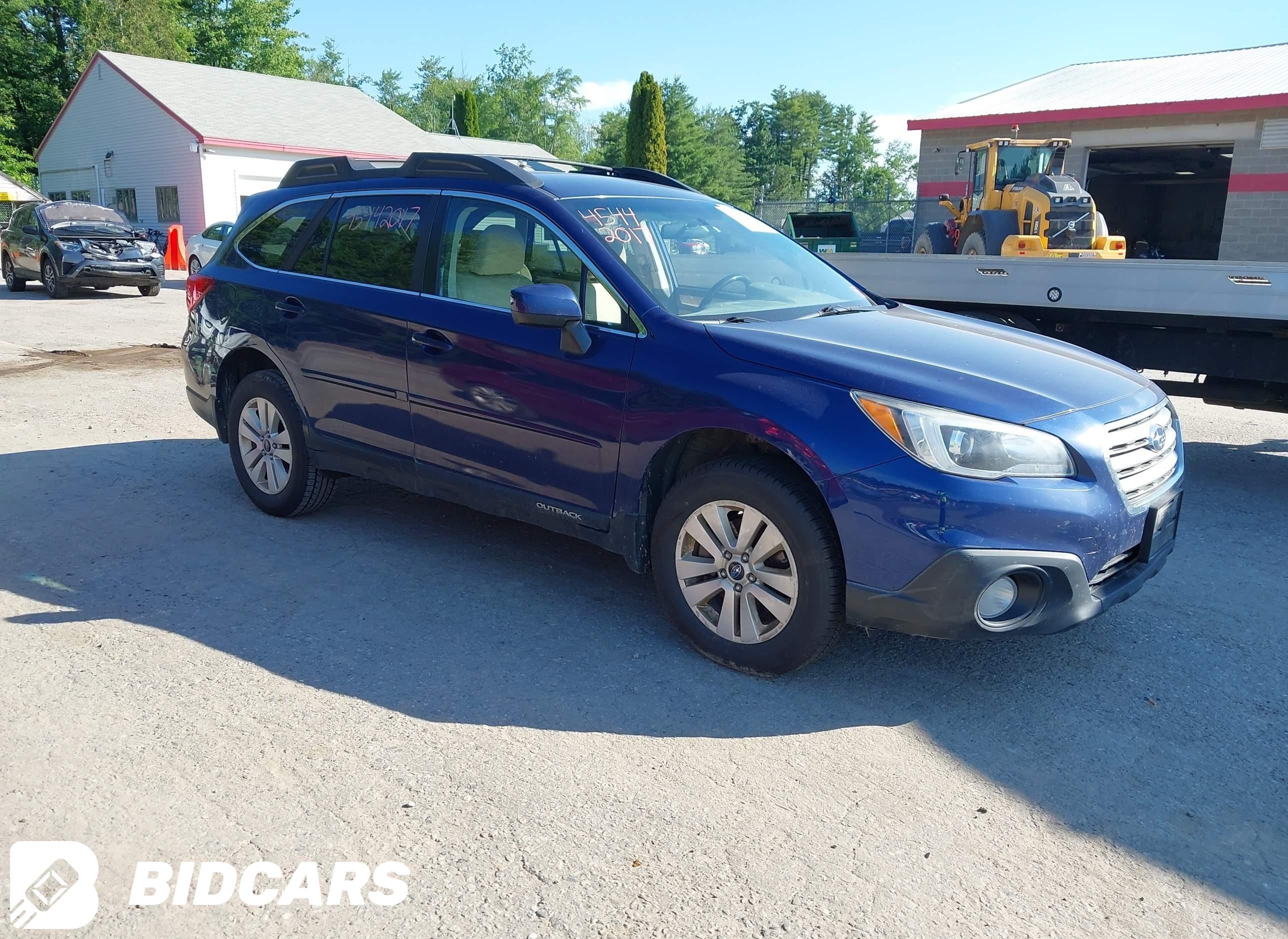 2017 Subaru Outback, 2.5I Pre...