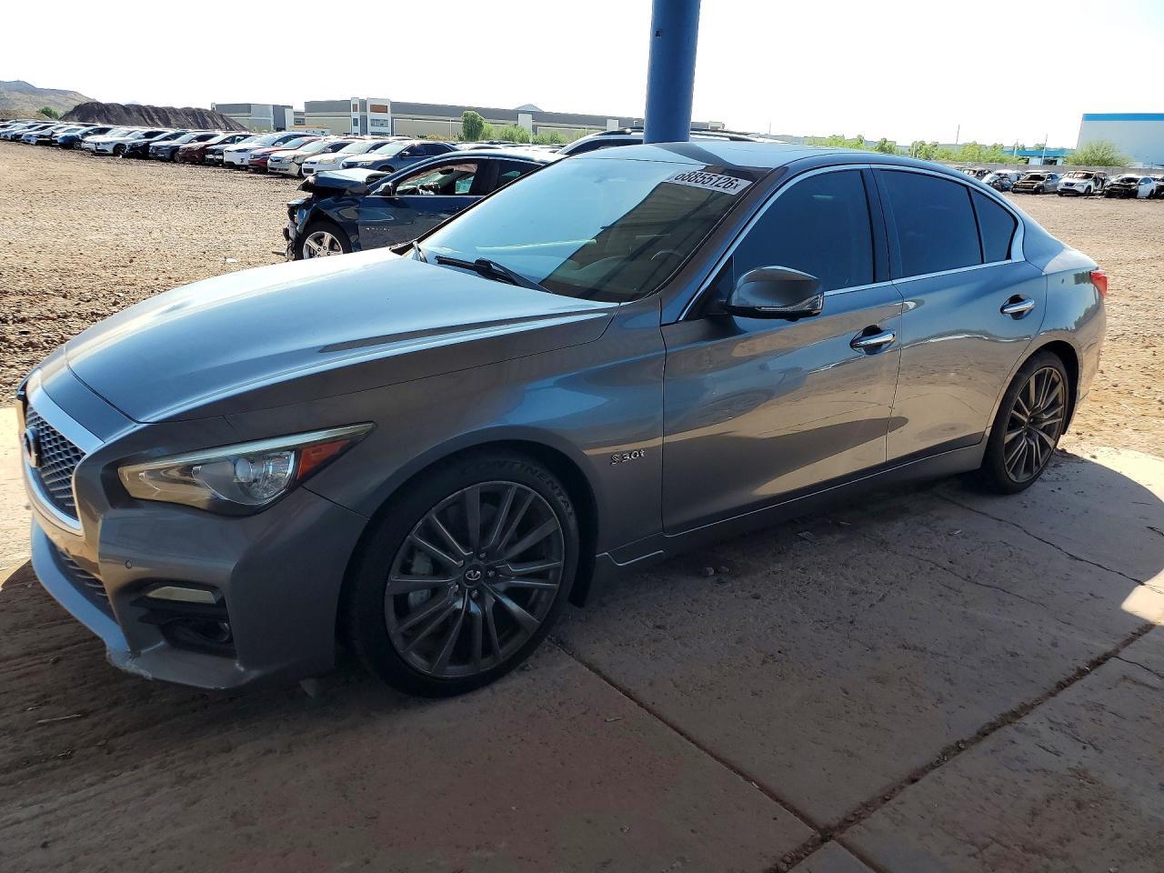 2016 Infiniti Q50, Red Sport 400